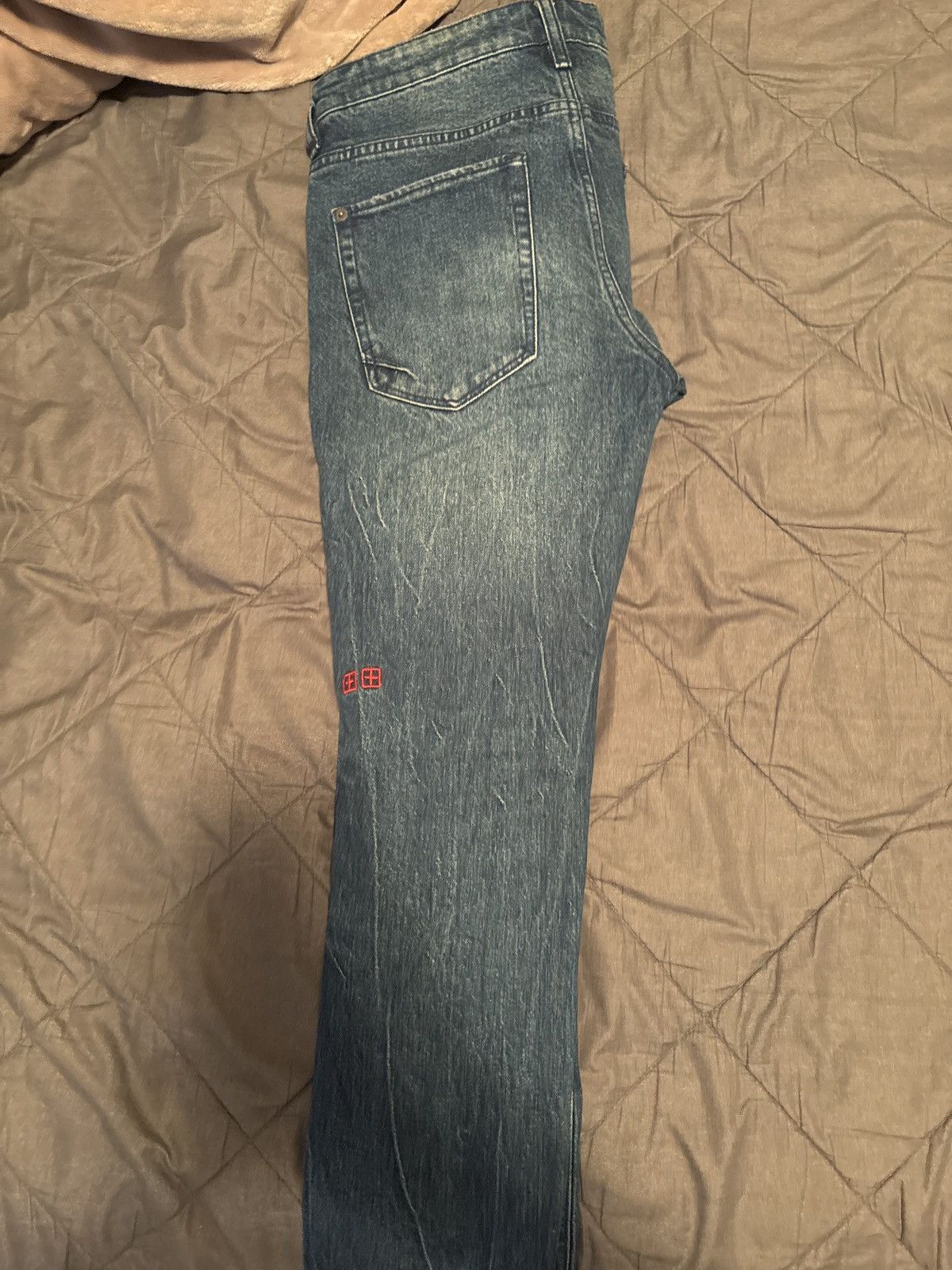 Ksubi Van winkle hilite thrashed denim Size US 31 - 3 Thumbnail