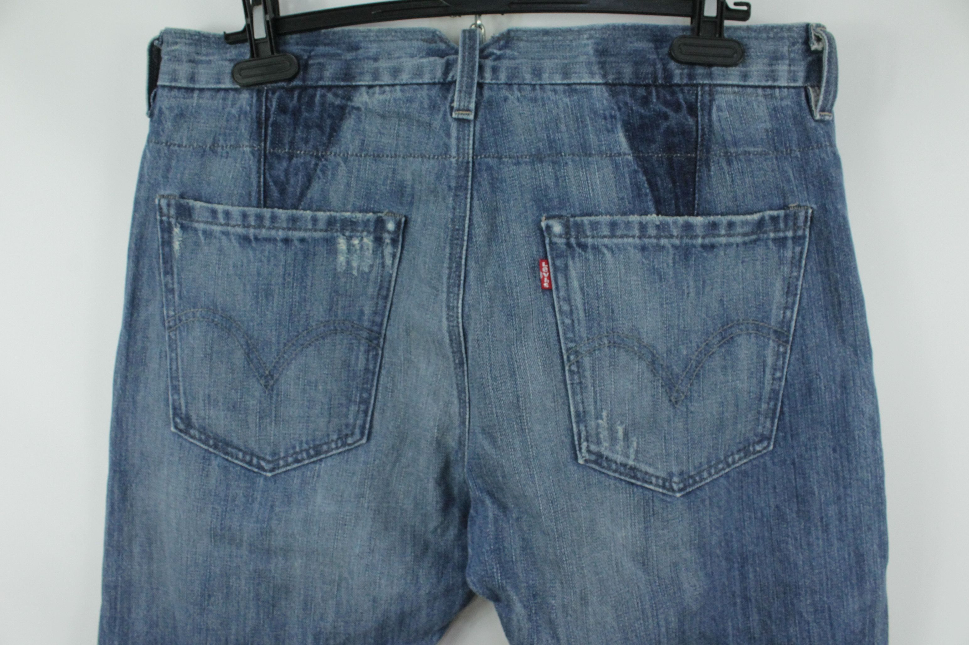 Levi's Vintage Levi's Cropped Selvedge Denim Jeans Size US 34 / EU 50 - 7 Thumbnail