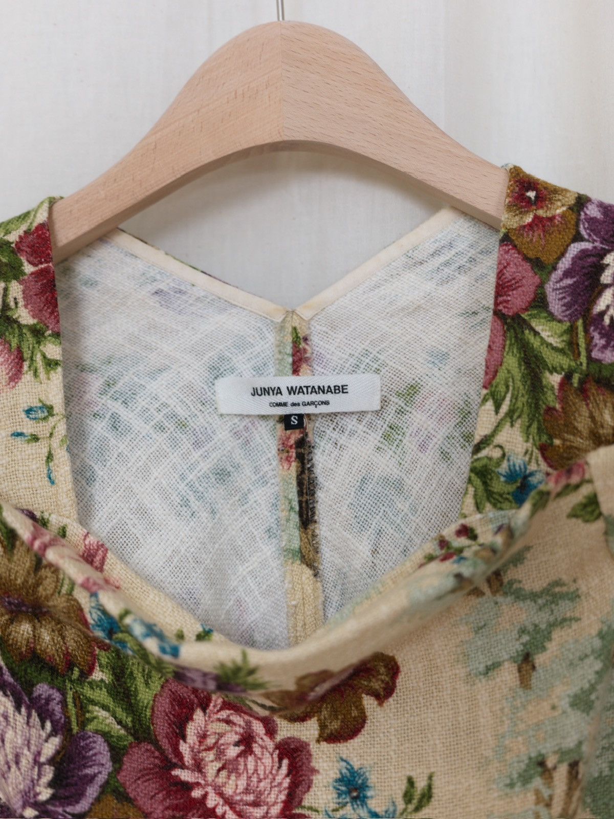 Junya Watanabe Junya Watanabe | AW1999 Vintage Floral Top Size S / US 4 / IT 40 - 4 Thumbnail