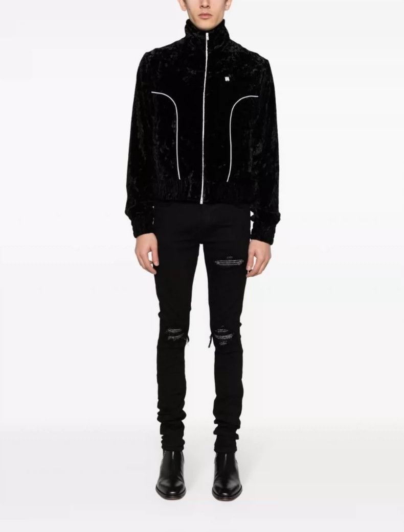 Amiri Amiri SS24 logo with contrasting color trim two-way zipper Size US L / EU 52-54 / 3 - 3 Thumbnail