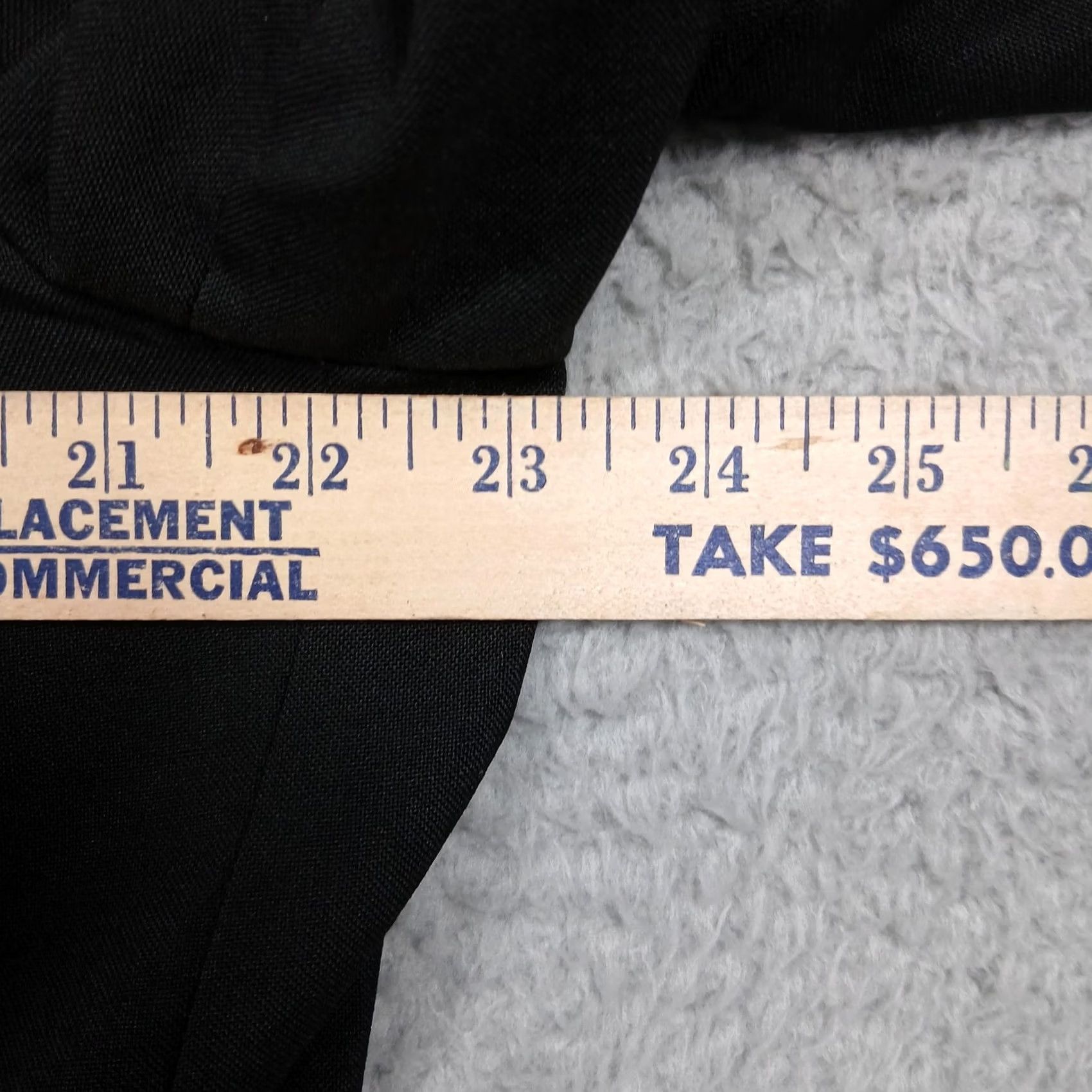 Yves Saint Laurent VINTAGE Yves Saint Laurent Tuxedo Jacket Mens 44L Wool Double Breasted Formalwear USA Size 44R - 7 Thumbnail