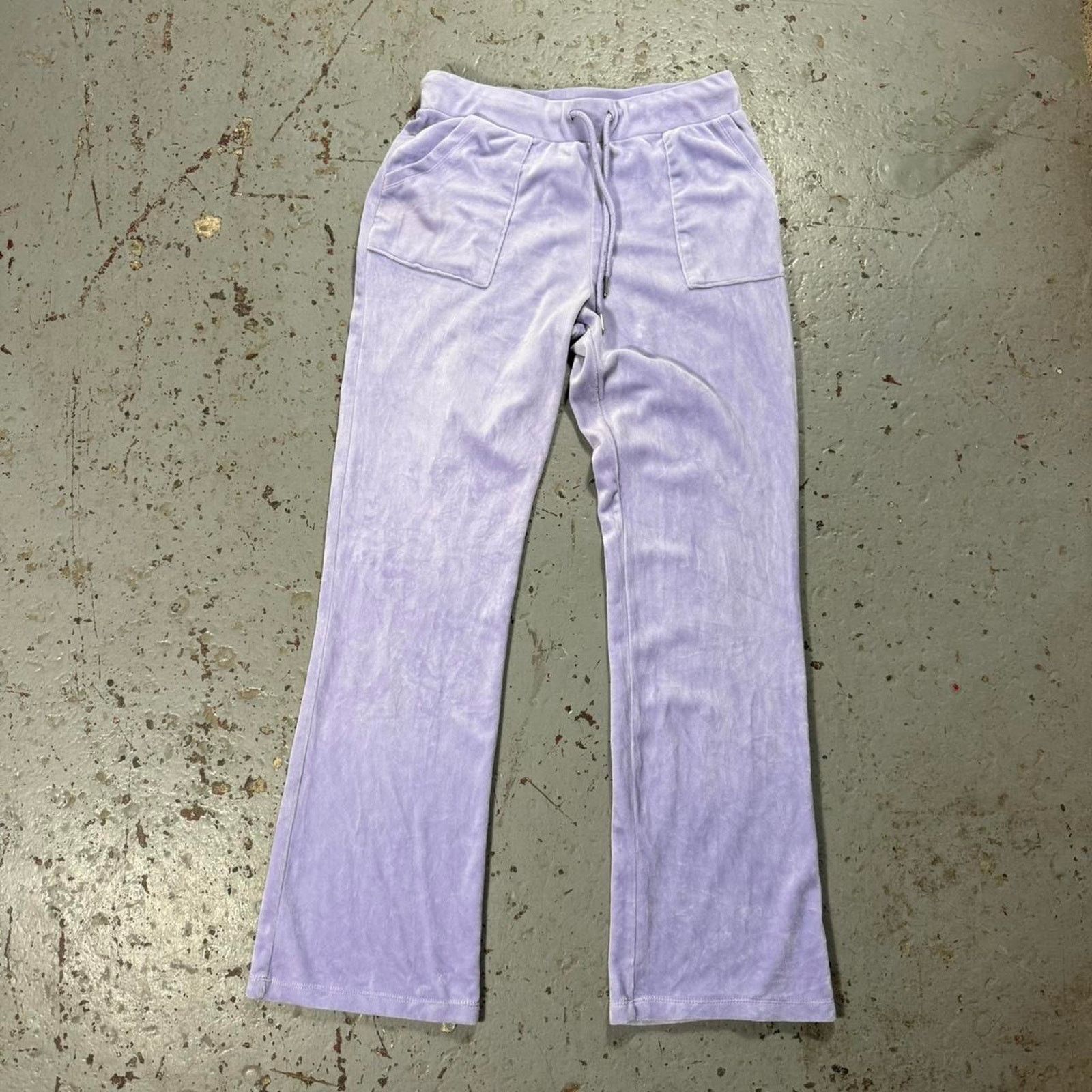 Other Lilac velvet flare pants Size 28" / US 6 / IT 42 - 3 Thumbnail