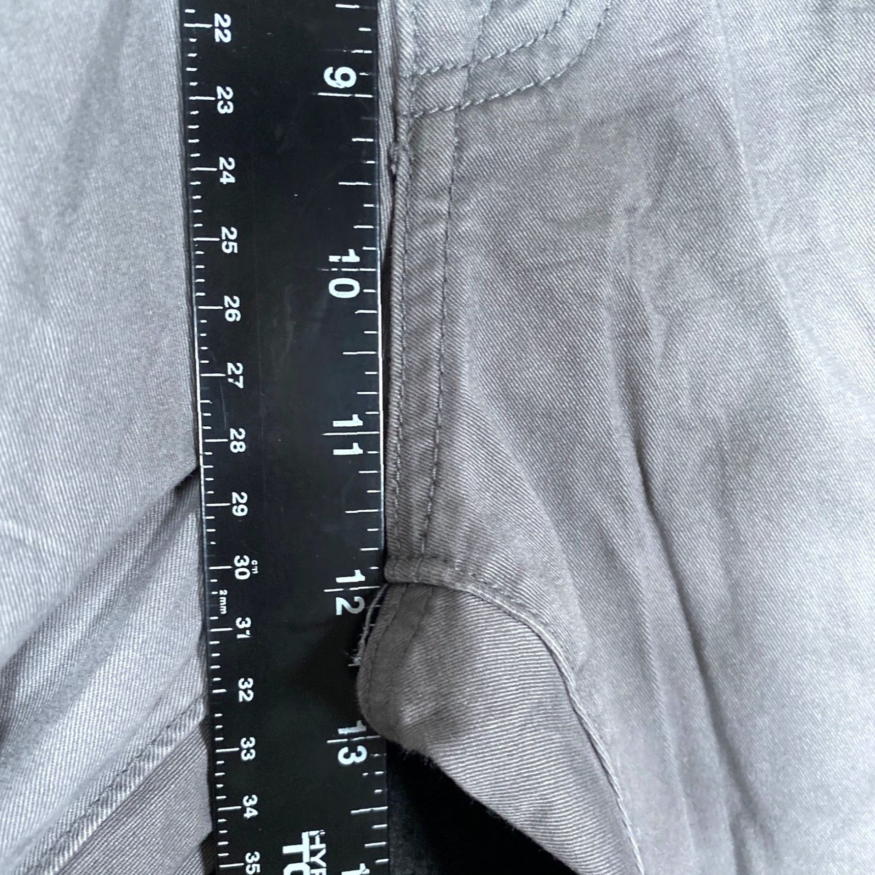 UNTUCKit UNTUCKit Jeans Mens Gray Straight Fit Cotton Blend Stretch 32x30 32x29 Regular 5-Pocket Denim Workwear Casual 90s normcore Mens Size US 32 / EU 48 - 7 Thumbnail