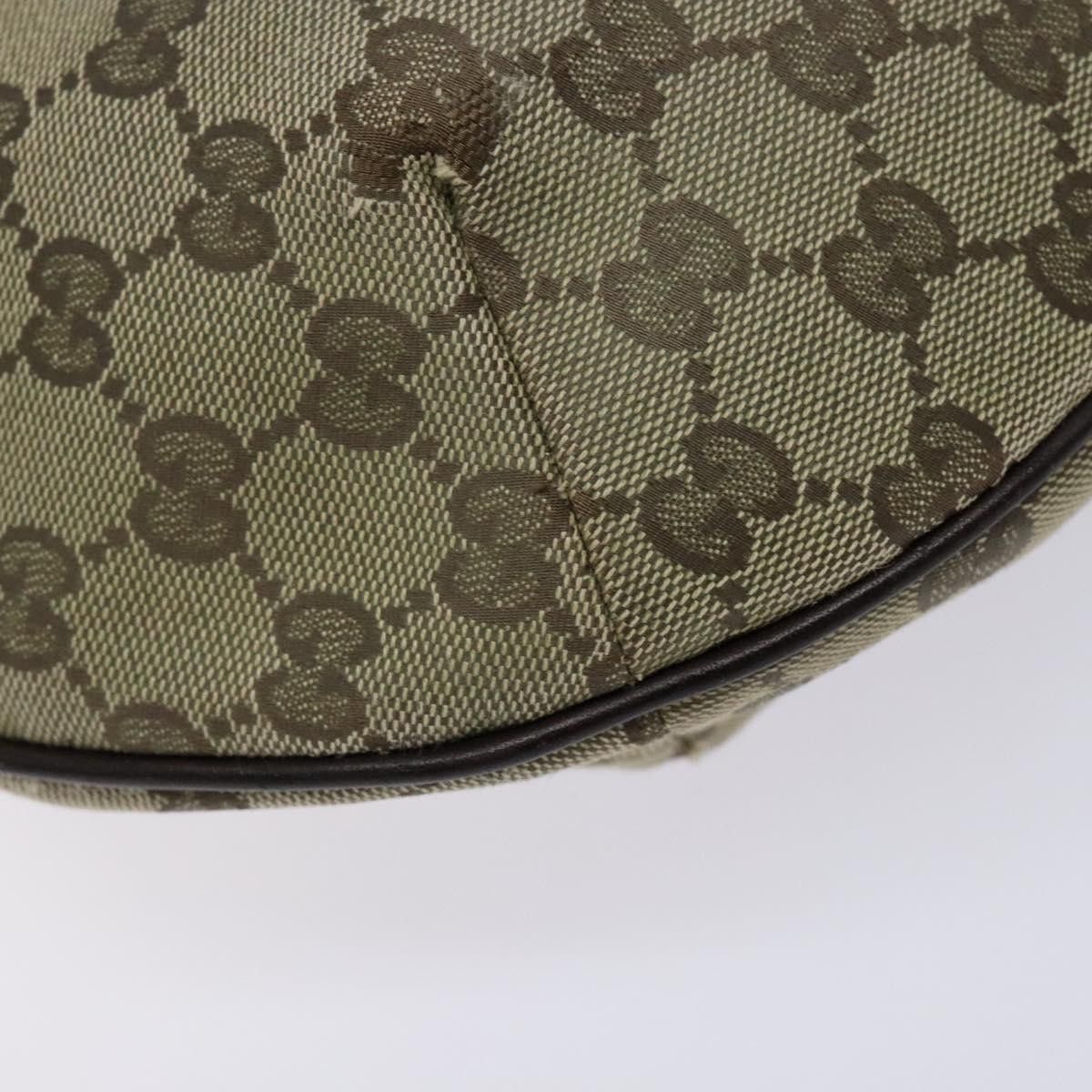 Gucci GUCCI GG Canvas Shoulder Bag Beige Gold Size ONE SIZE - 13 Thumbnail
