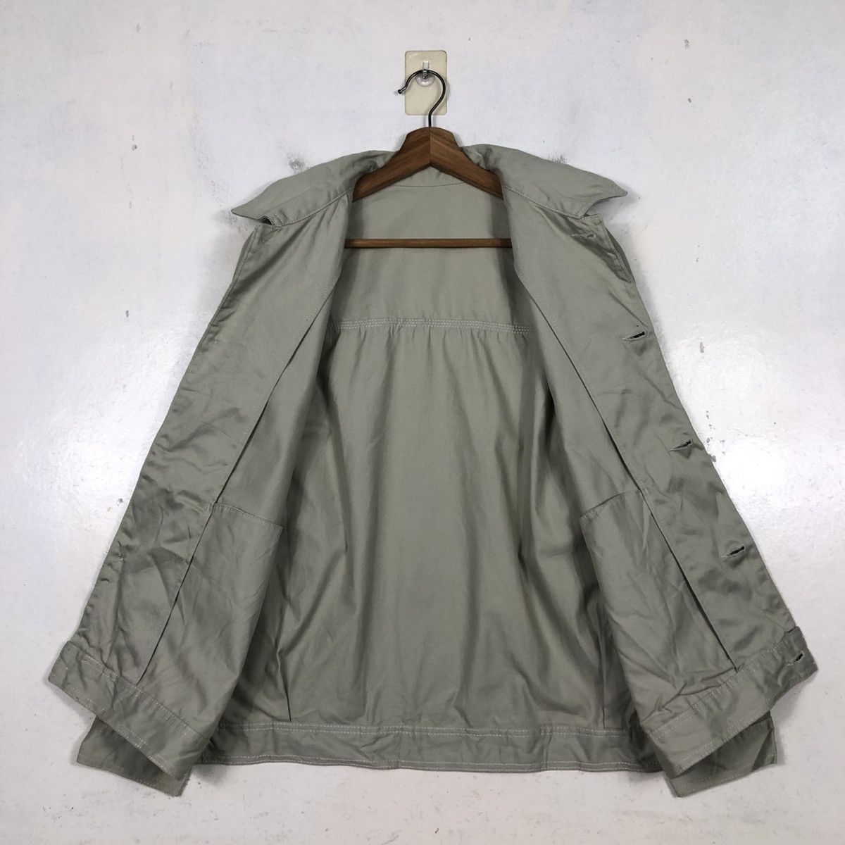 Japanese Brand 📌Vintage Chore Work Jacket GU Japan Issey Miyake Detroit Size US M / EU 48-50 / 2 - 15 Thumbnail