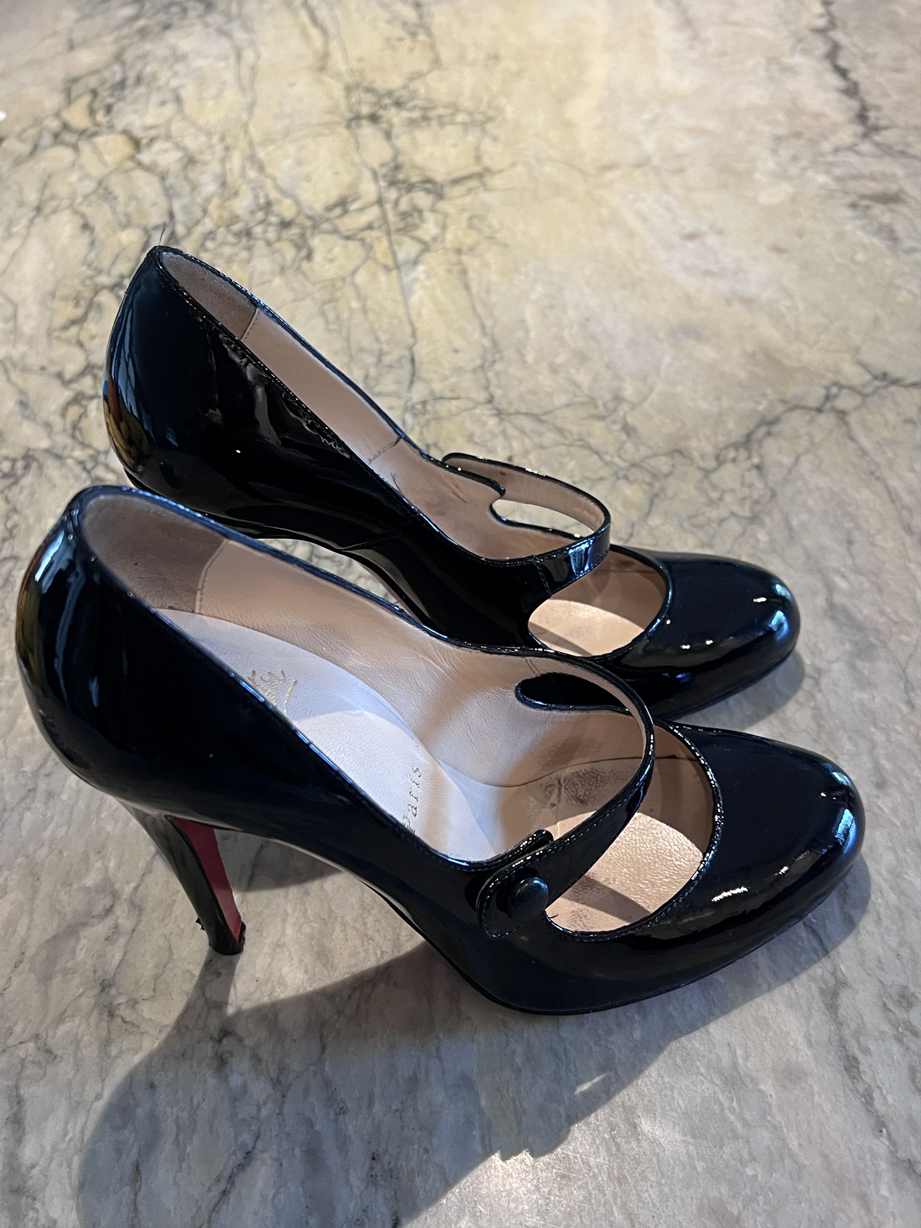Christian Louboutin Christian Louboutin Patent Charleen Mary Jane Size US 7 / IT 37 - 7 Thumbnail