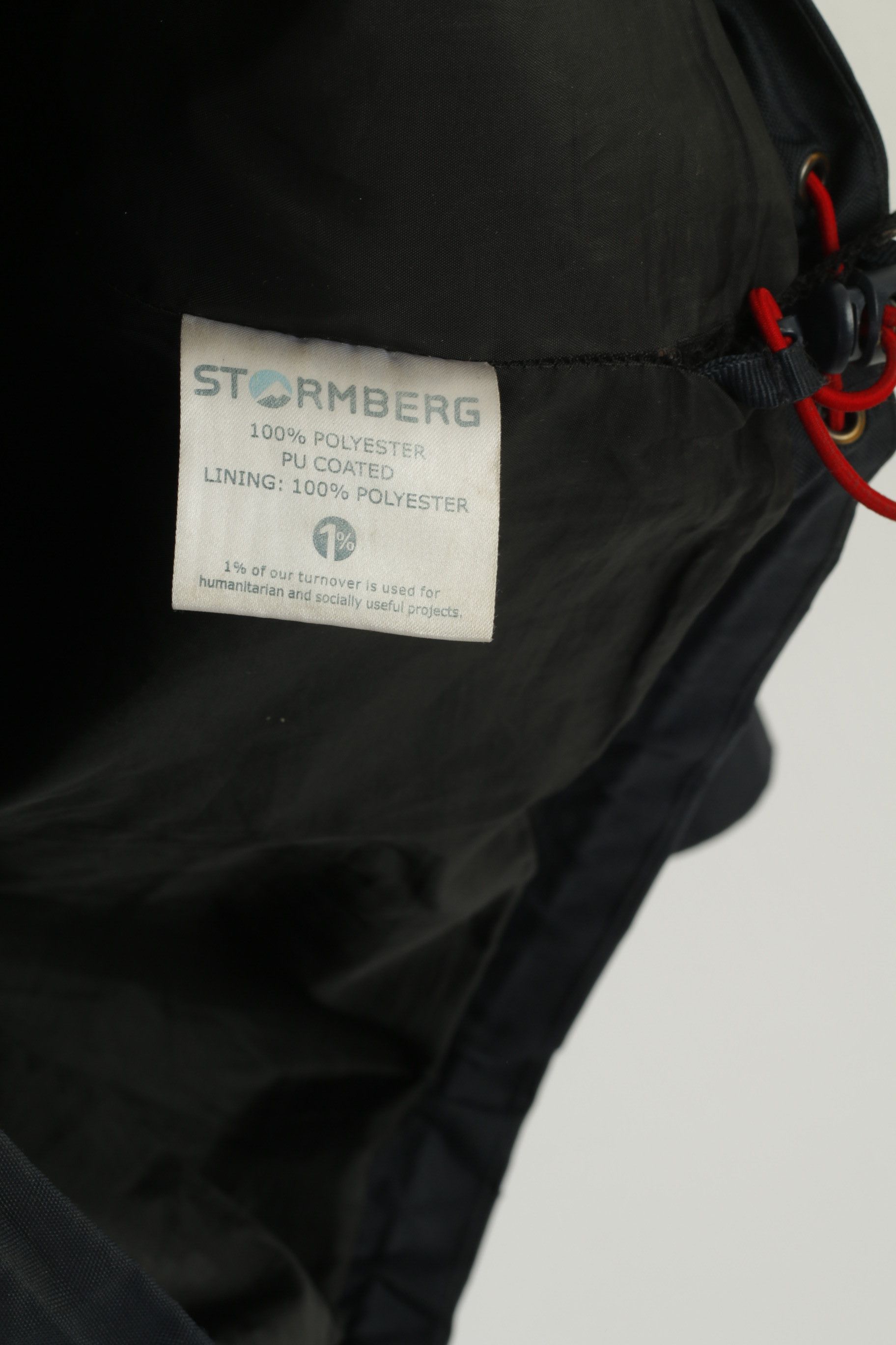 Vintage Stormberg Men S Jacket Navy PU Coated 7690 Size US S / EU 44-46 / 1 - 5 Thumbnail