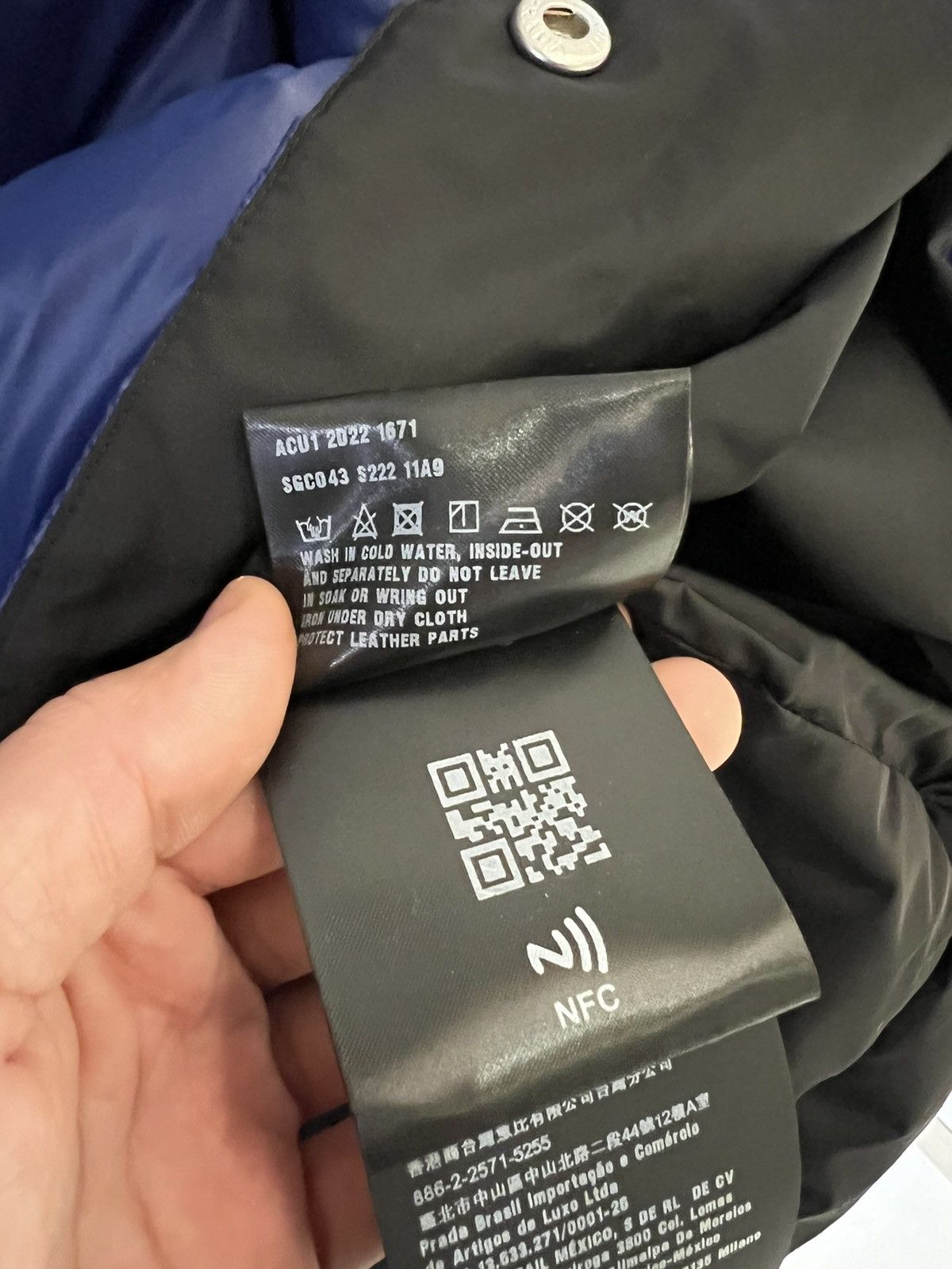 Prada × Raf Simons Prada logo down jacket / raf designer period Size US S / EU 44-46 / 1 - 9 Thumbnail