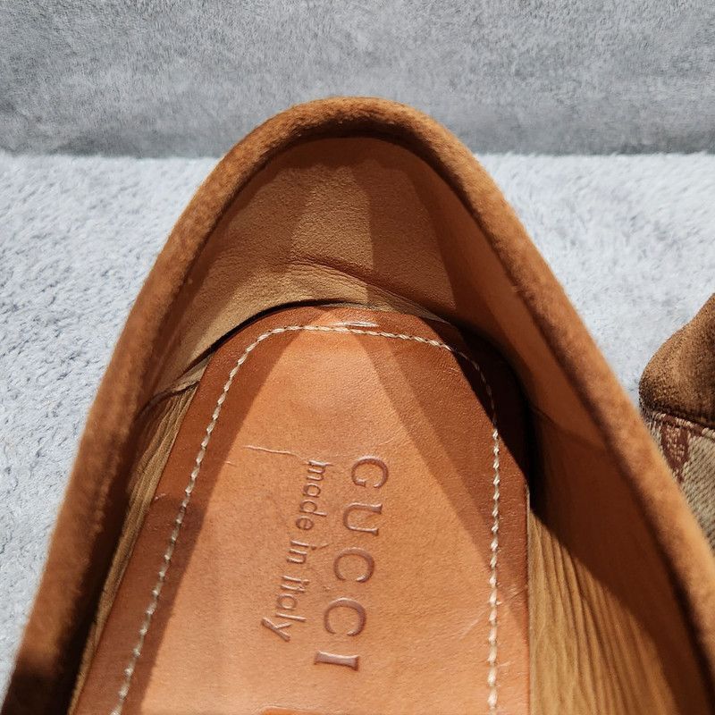Gucci Gucci Printed Round Toe Casual Slip-On Shoes - Size US 11 / EU 44 - 6 Thumbnail
