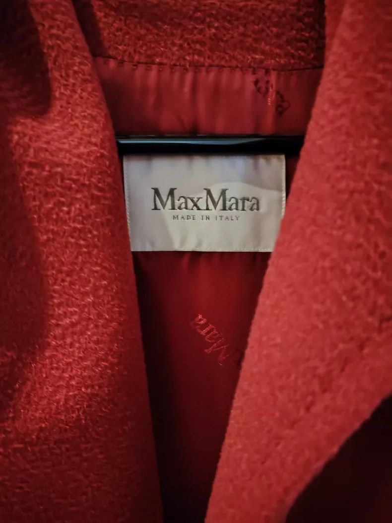 Max Mara Max Mara Women's Rialto Classic Coat. Limited water ripple Size L / US 10 / IT 46 - 2 Thumbnail