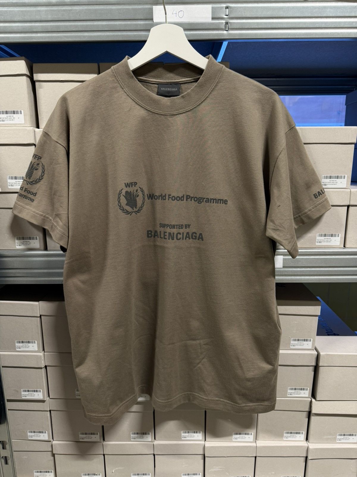 Balenciaga Balenciaga WFP T-Shirt NEW 750$ Size US M / EU 48-50 / 2 - 1 Thumbnail