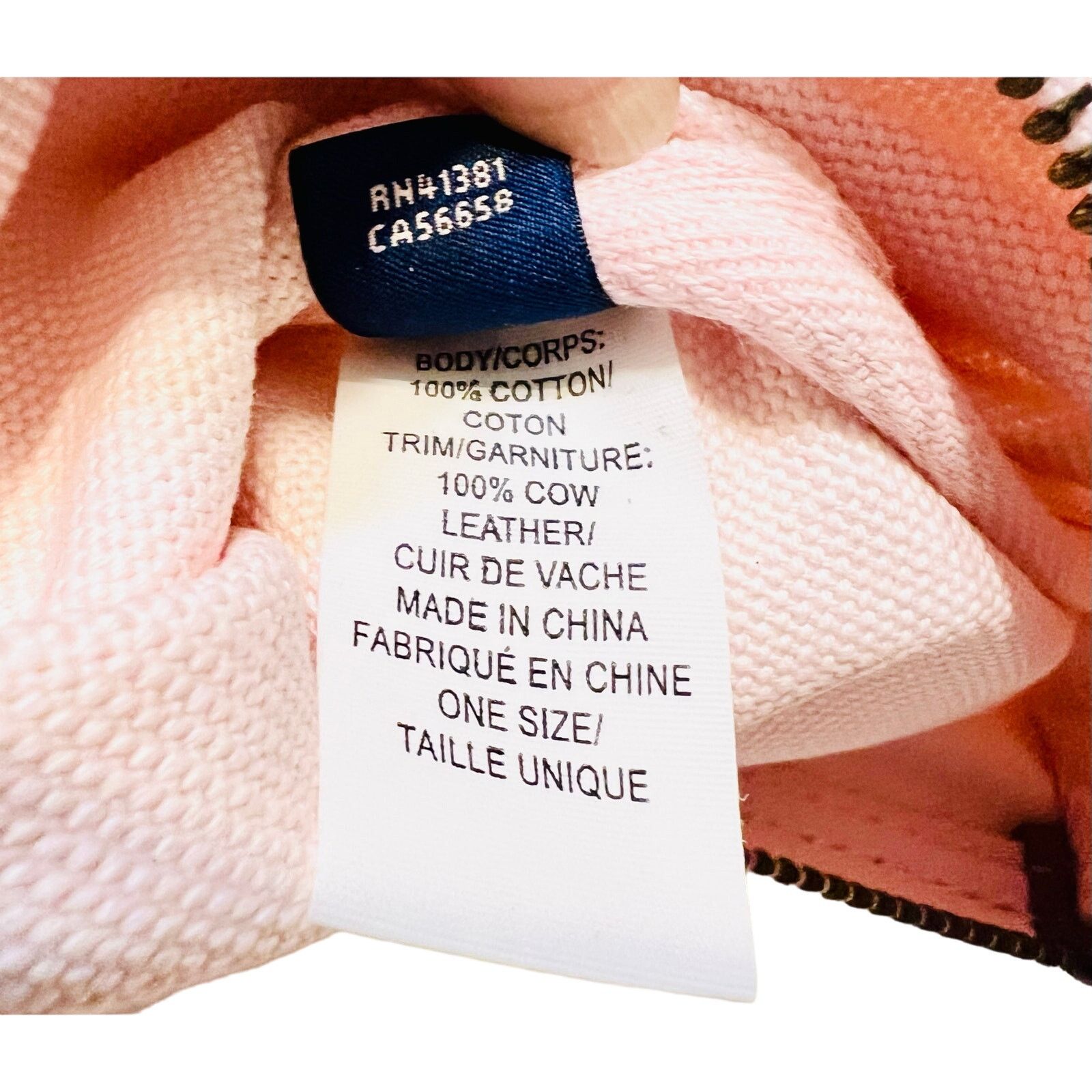 Ralph Lauren Vintage Ralph Lauren Large Pink Canvas Clutch Pouch Size ONE SIZE - 6 Thumbnail