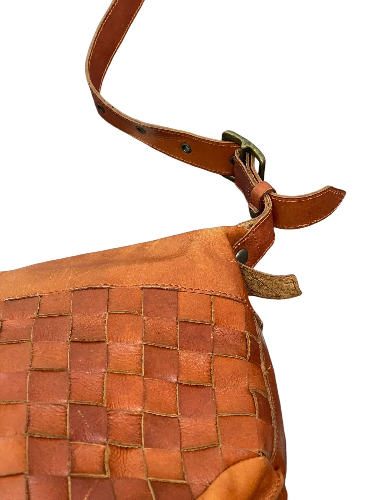 Genuine Leather Full Leather Work Zac Sac Cross Body Bag 5🟩 Size ONE SIZE - 10 Thumbnail