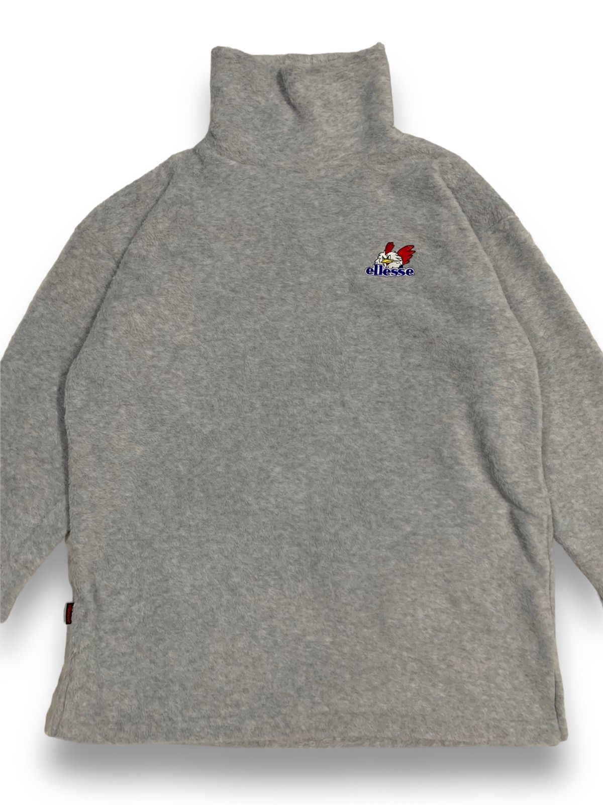 Ellesse Vintage 80s Ellesse Fleece Small Logo Turtleneck Sweatshirt Size US L / EU 52-54 / 3 - 3 Thumbnail