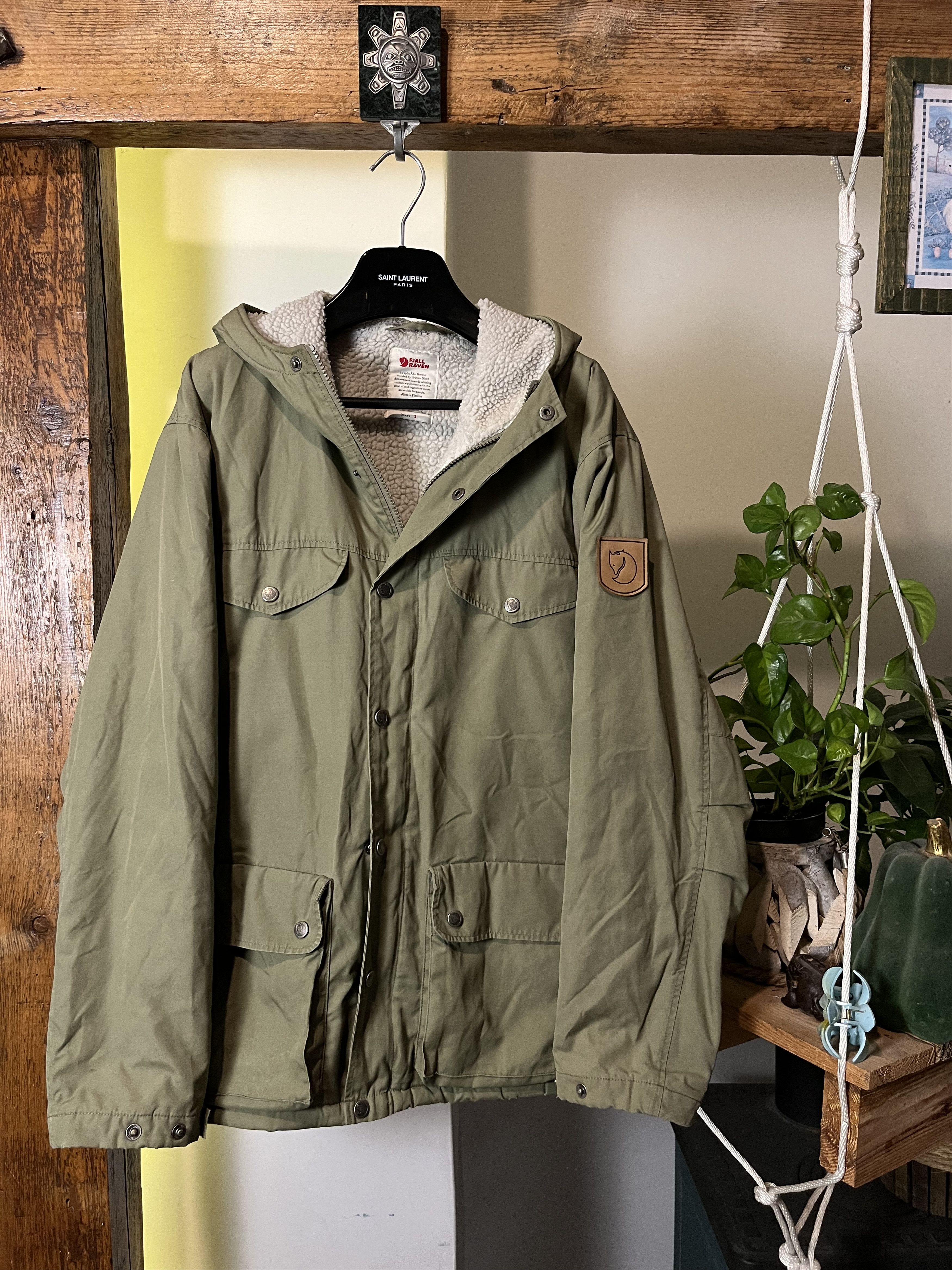 Fjallraven Fjallraven Greenland Winter Jacket G-1000 Khaki Green