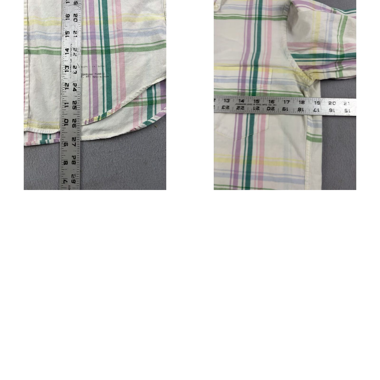 Gant GANT Rugger Shirt Mens Small India Madras Plaid Cotton Long Sleeve Casual Shirt Size US S / EU 44-46 / 1 - 8 Thumbnail