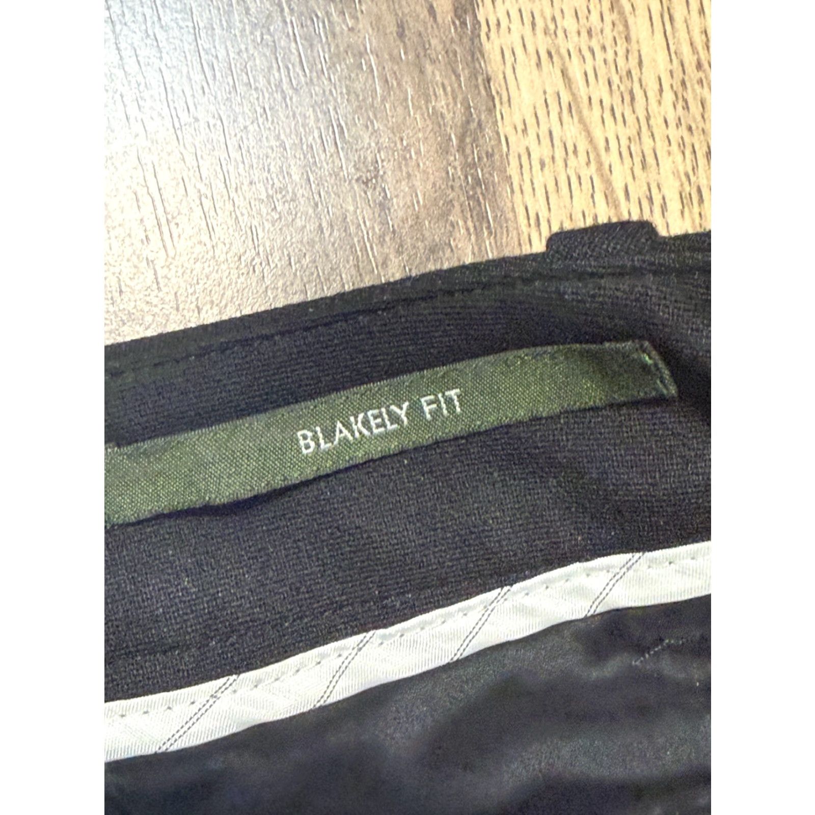 Eddie Bauer VINTAGE Eddie Bauer Pants Women Flared Leg Blakely Fit 29 Waist Black Cotton Flat Front Zip Ankle Regular Inseam 29" Size 29" - 5 Thumbnail