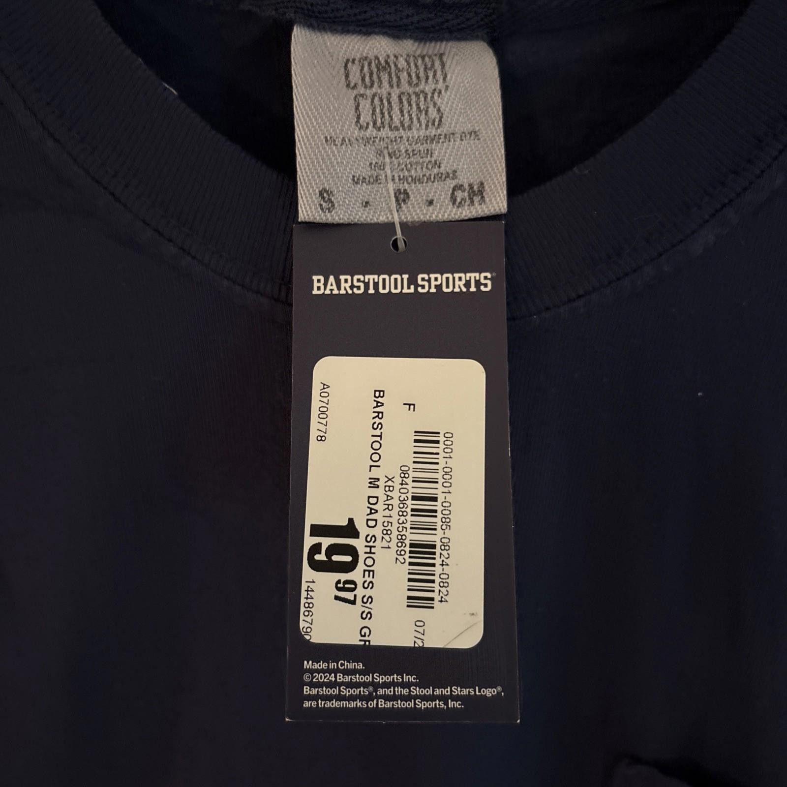 Other Barstool Sports Dad Shirt Navy Saturday Design Sm New/Tags Size US S / EU 44-46 / 1 - 5 Thumbnail