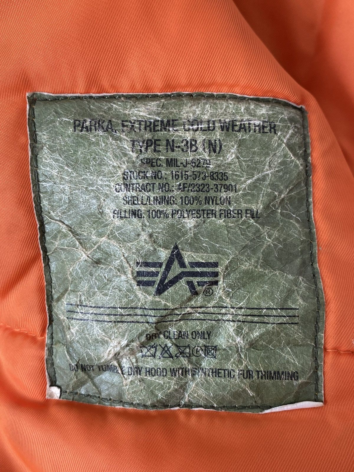 Alpha Industries 2000’s Alpha Industries N3-B Hooded Parka Size US XS / EU 42 / 0 - 16 Thumbnail