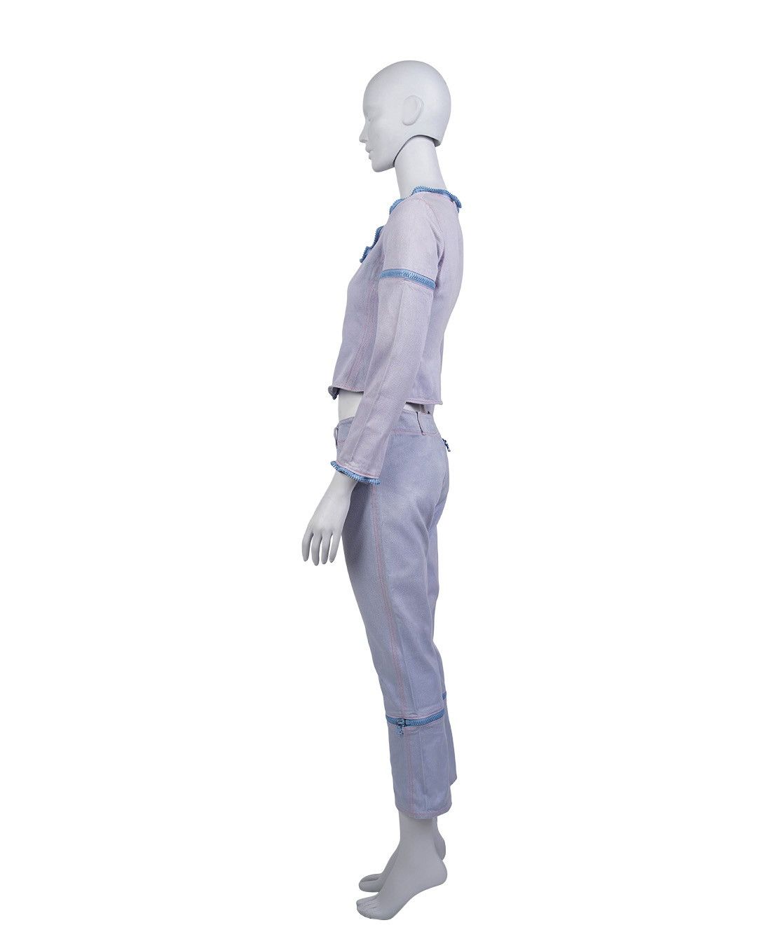 Miu Miu Miu Miu S/S2000 Two Piece Suit Size XS / US 0-2 / IT 36-38 - 6 Thumbnail