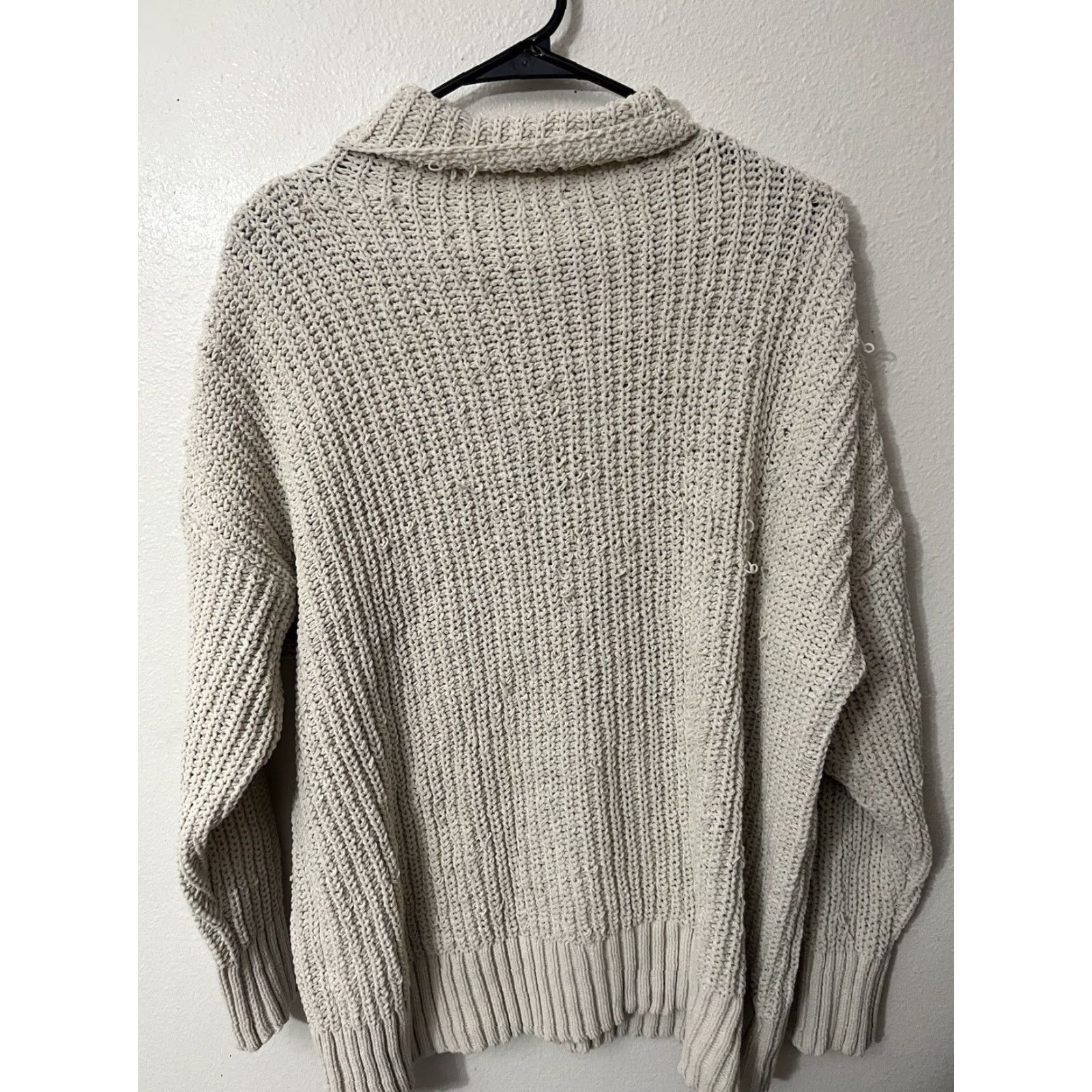 Vintage Aerie Sweatshirt Pullover Turtleneck Beige Size S Pockets Regular Fit Womens Size S / US 4 / IT 40 - 2 Thumbnail
