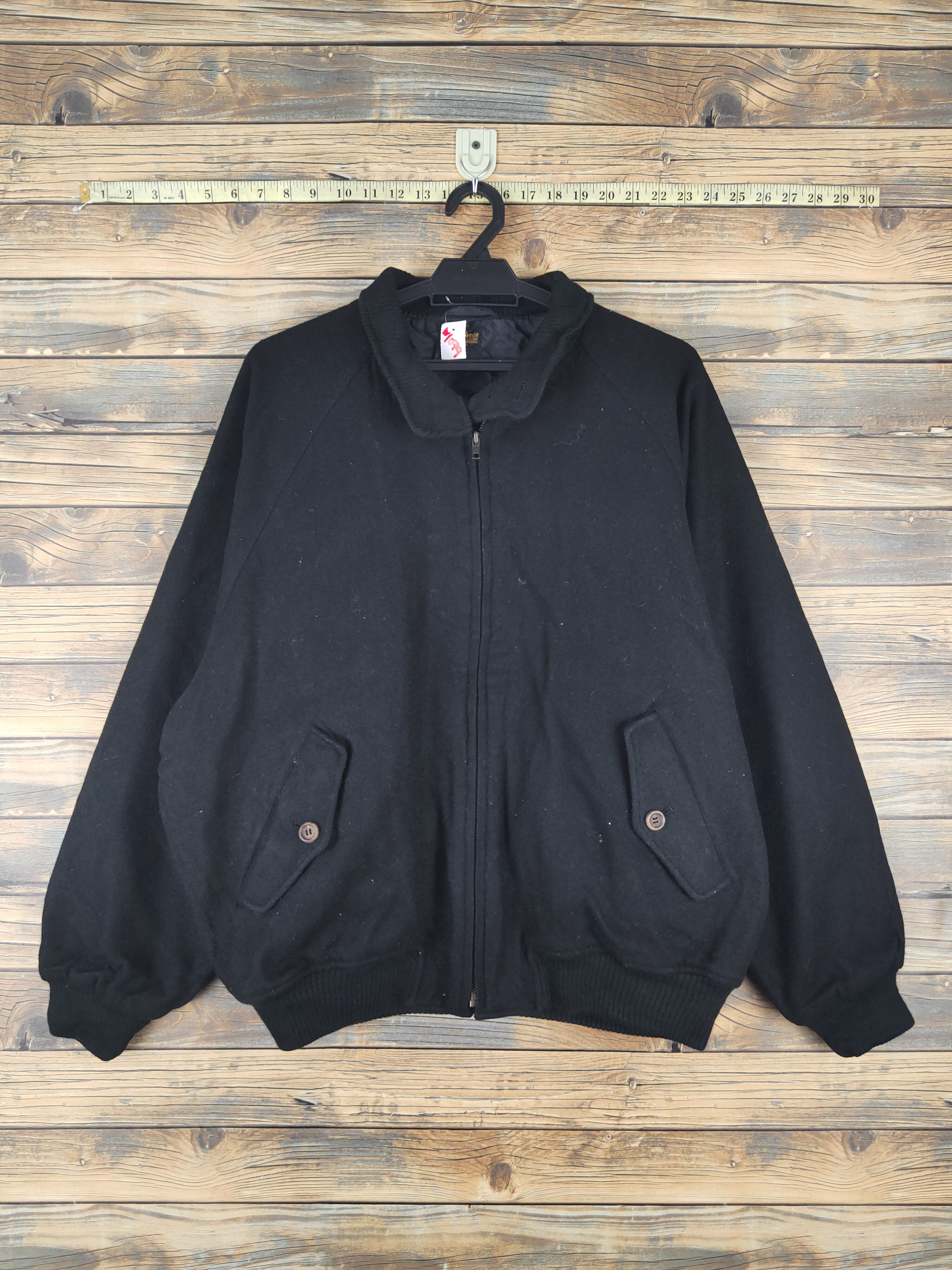 Japanese Brand Pierre Bonee Black Jackets #W1079 Size US XL / EU 56 / 4 - 1 Thumbnail