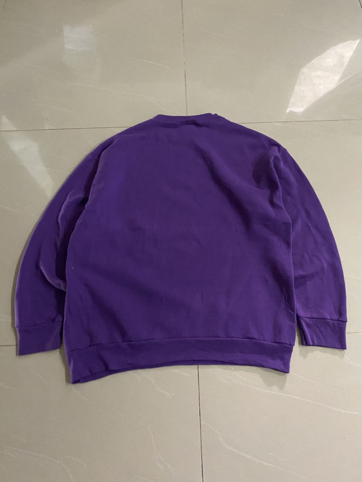 Vintage 90s Sweatshirt Purple Signal Tag Usa Size US L / EU 52-54 / 3 - 5 Thumbnail