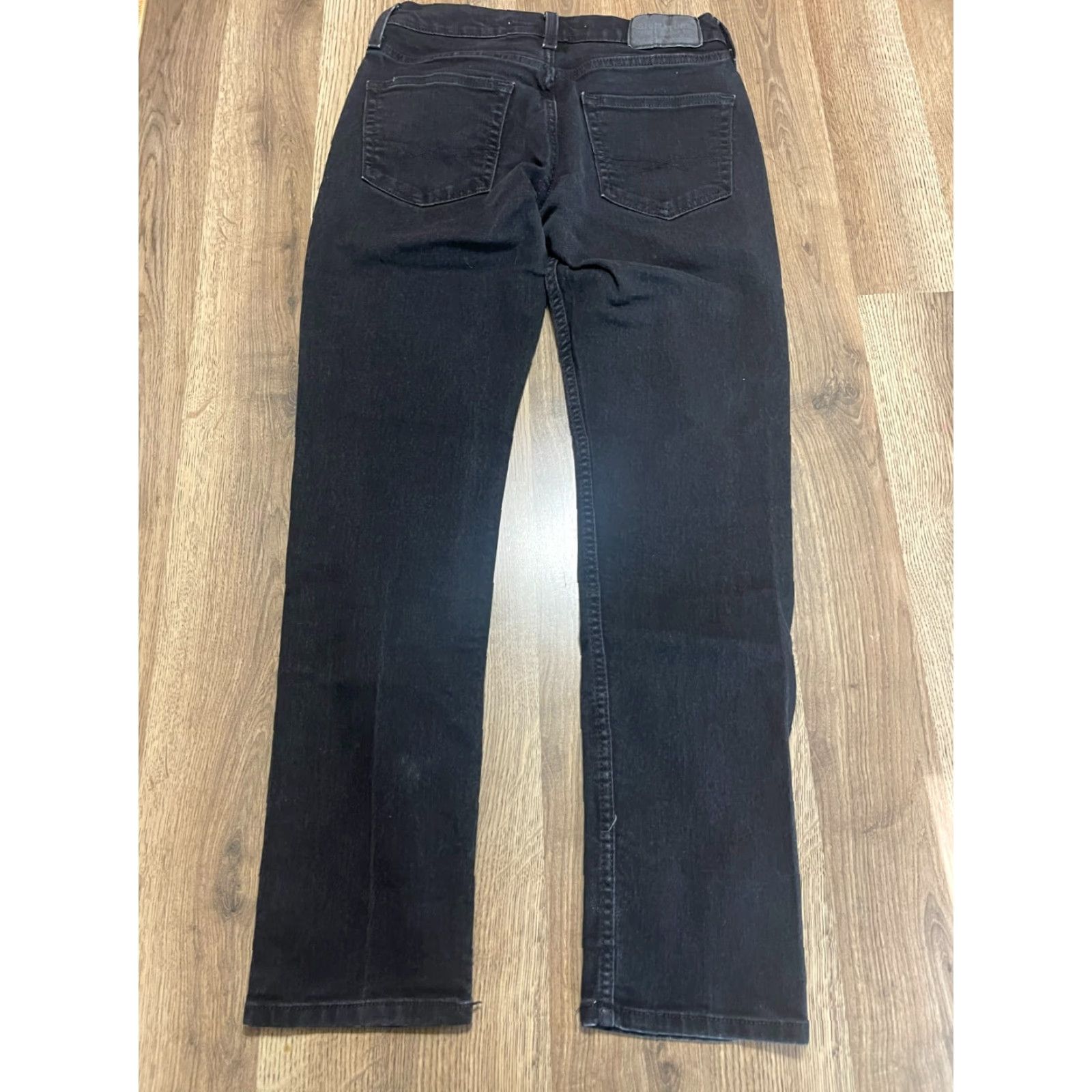Levi's Levi's Jeans, Women, 28/30, Black, Denim, S37 Slim, Straight Leg, Regular, 27.5 Inseam, Fall, Spring, Summer, 28, Slimming, Jeans, Womens, Free Return Size 28" / US 6 / IT 42 - 2 Thumbnail