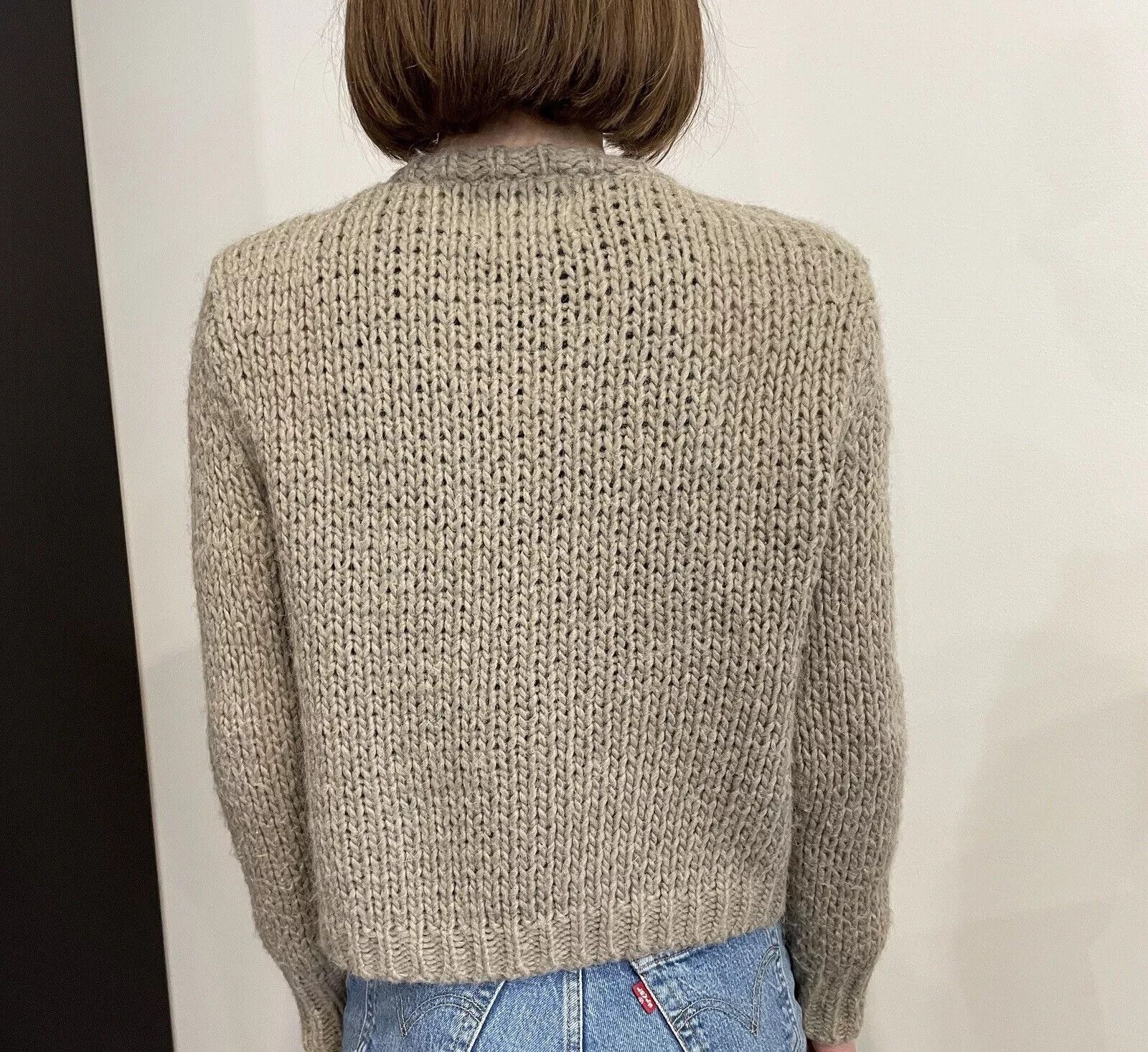 Acne Studios Acne Lesley PPSS 11 Cardigan Womens Alpaca Wool Sweater Size M / US 6-8 / IT 42-44 - 4 Thumbnail