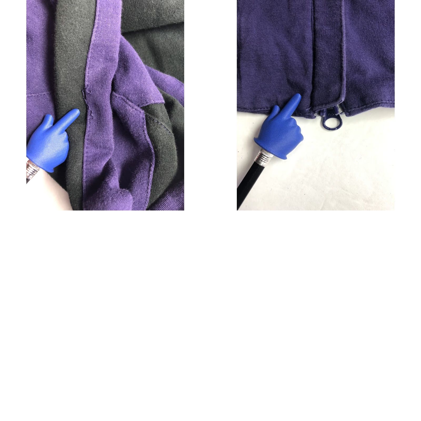 Armani Exchange Armani Exchange Jacket Women Athletic Purple Black Size Small Made In Vietnam Size S / US 4 / IT 40 - 8 Thumbnail