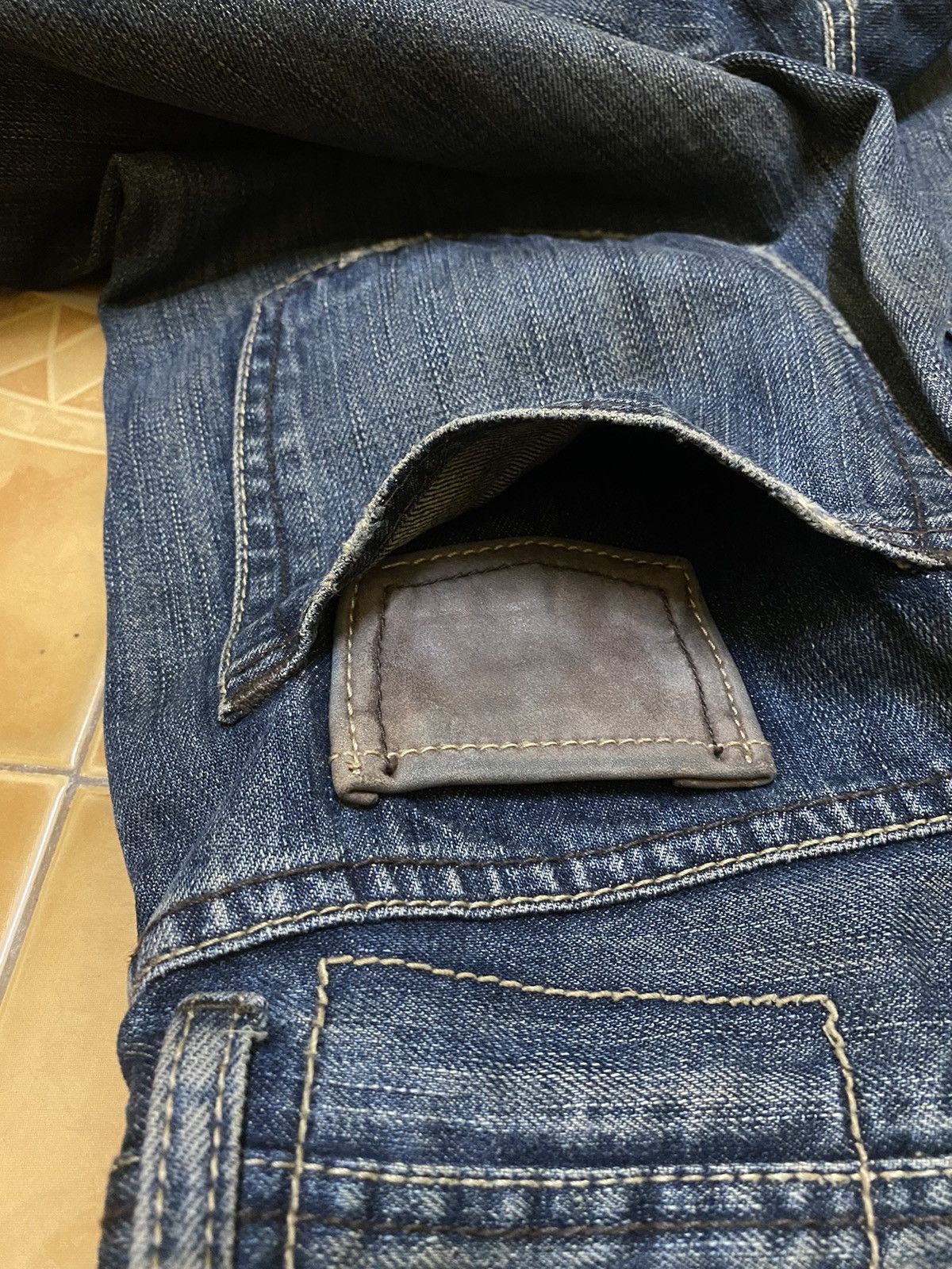 Japanese Brand × Live Mechanics Live Mechanics Denim Jeans vintage Size US 33 - 10 Thumbnail