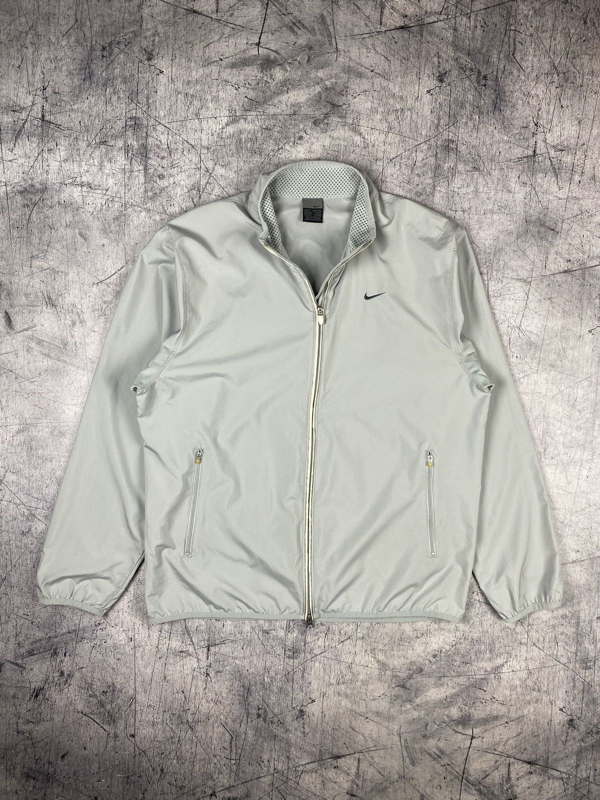 Nike Vintage Nike Windbreaker Drill Y2K Jacket Size M Size US M / EU 48-50 / 2 - 2 Thumbnail