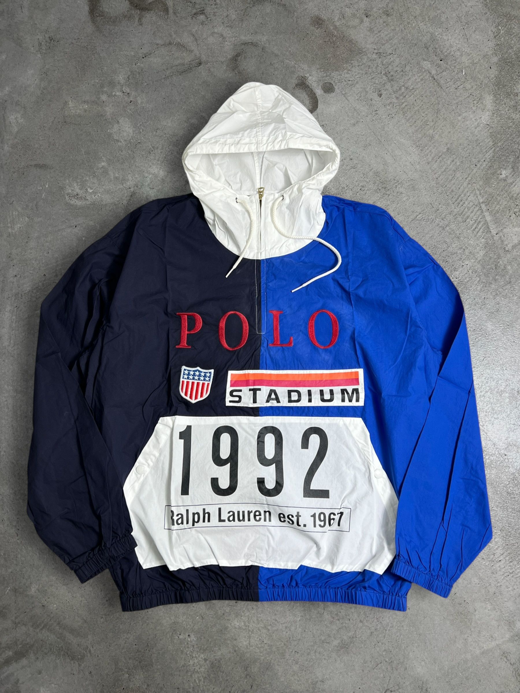 Polo Ralph Lauren Re issue Polo Ralph Lauren '92 Stadium Jacket (XL) JKA476 Size US XL / EU 56 / 4 - 1 Thumbnail