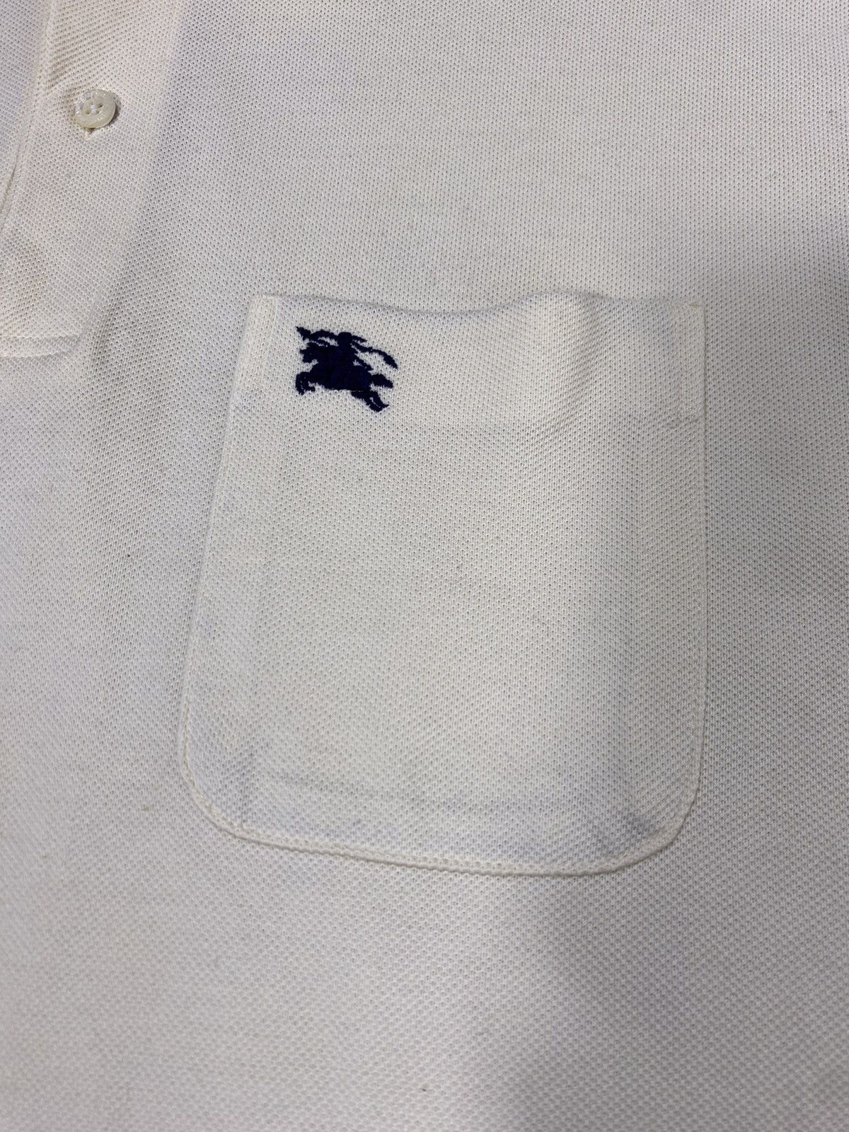 Burberry × Vintage A13 Vintage Burberry Long Sleeve Colar Shirt Size US L / EU 52-54 / 3 - 5 Thumbnail