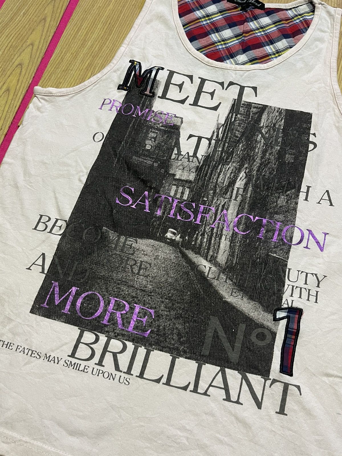 If Six Was Nine Y2K CLASH AHEAD TANK TOP ifsix style Size US L / EU 52-54 / 3 - 3 Thumbnail