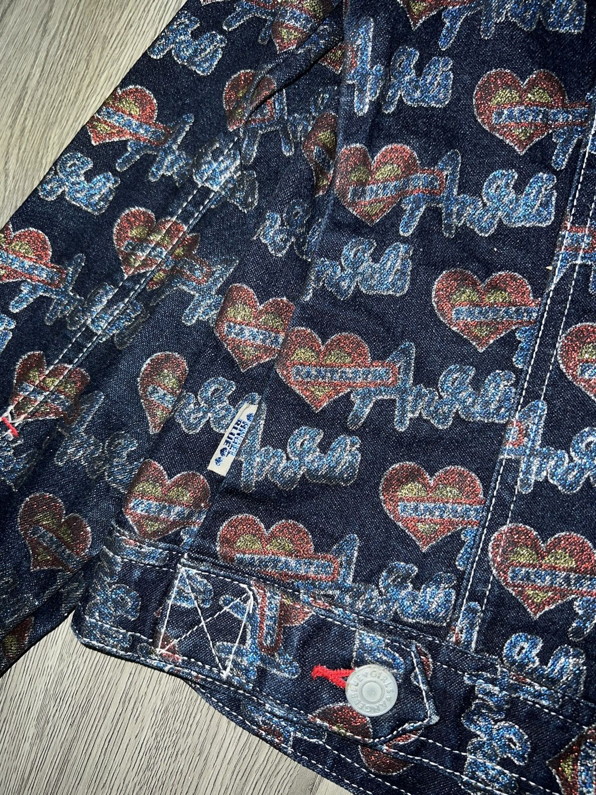 Angel Blue Angel Blue Y2k glitter denim jacket 💙♥️ Size M / US 6-8 / IT 42-44 - 8 Thumbnail