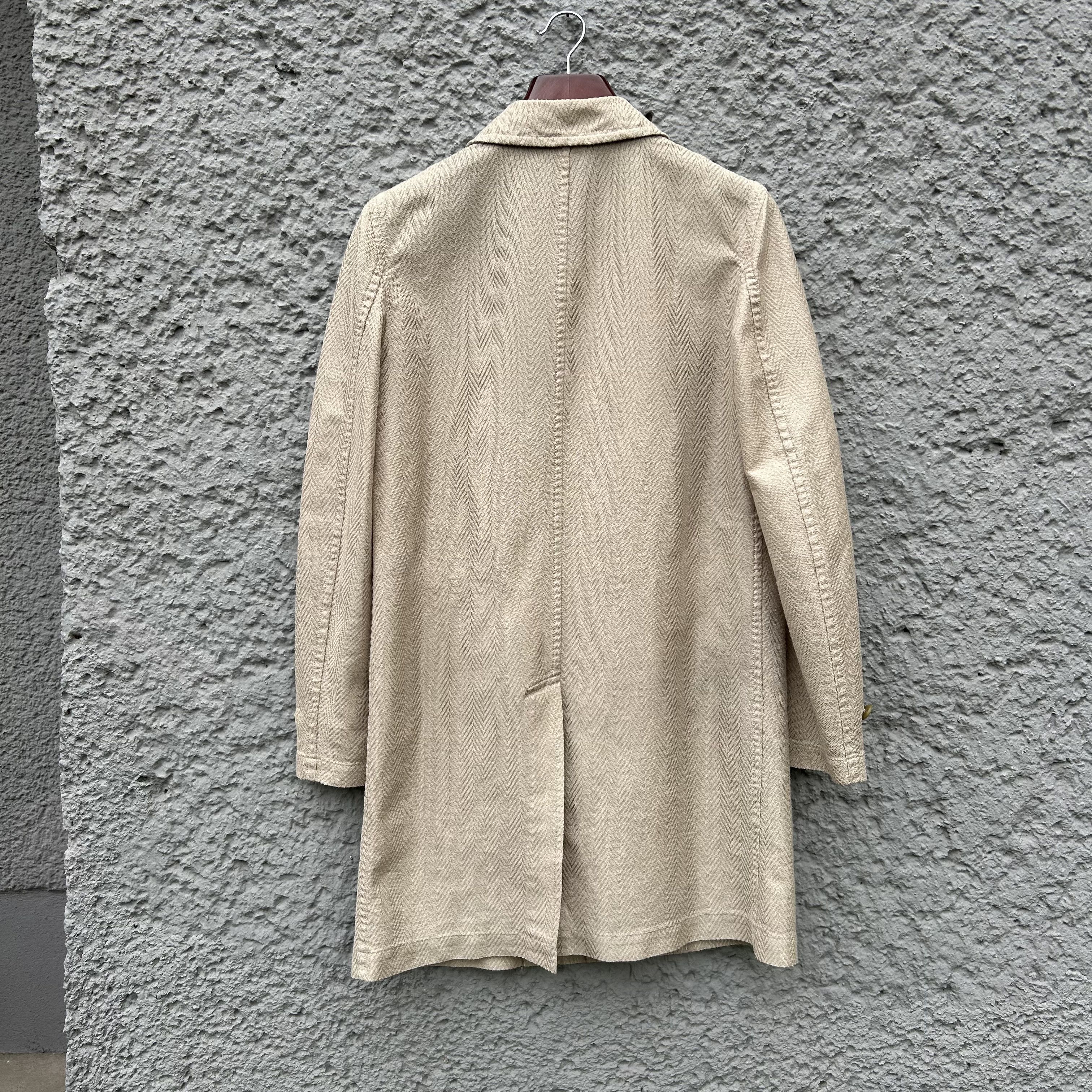 Comme des Garcons CDG Homme Plus Light Gold Overcoat S/S08 Coat Jacket Size US L / EU 52-54 / 3 - 2 Thumbnail