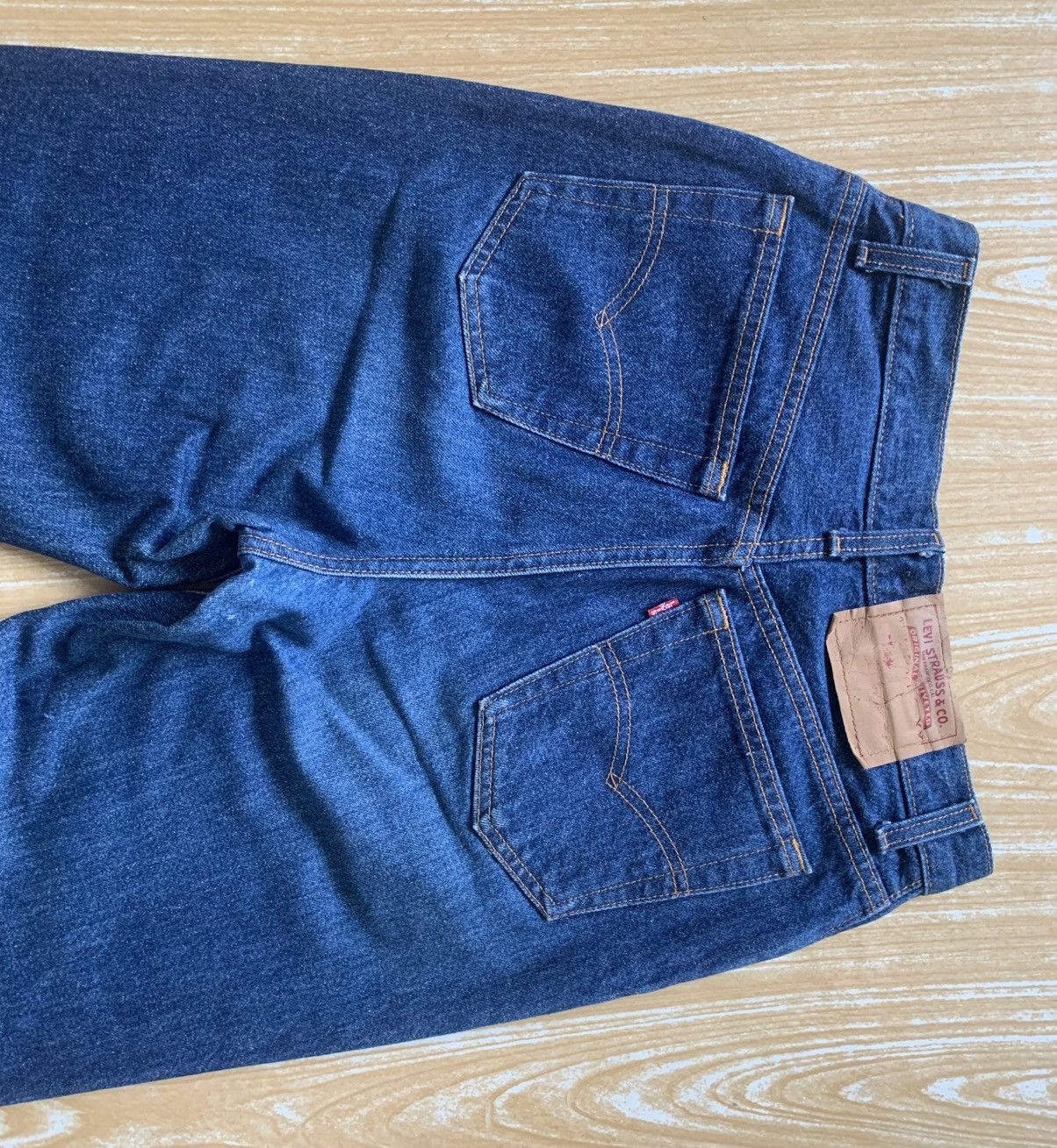 Levi's × Vintage Rare.. Vintage 90s Levi’s 501 Button Fly Denim Pants Size US 27 - 13 Thumbnail