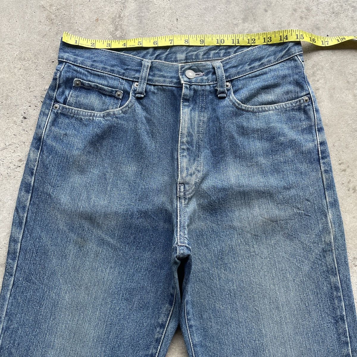 Japanese Brand × Jean × Vintage W30💥 Vintage Japanese Brand Faded Jeans Pants Denim Size US 30 / EU 46 - 5 Thumbnail