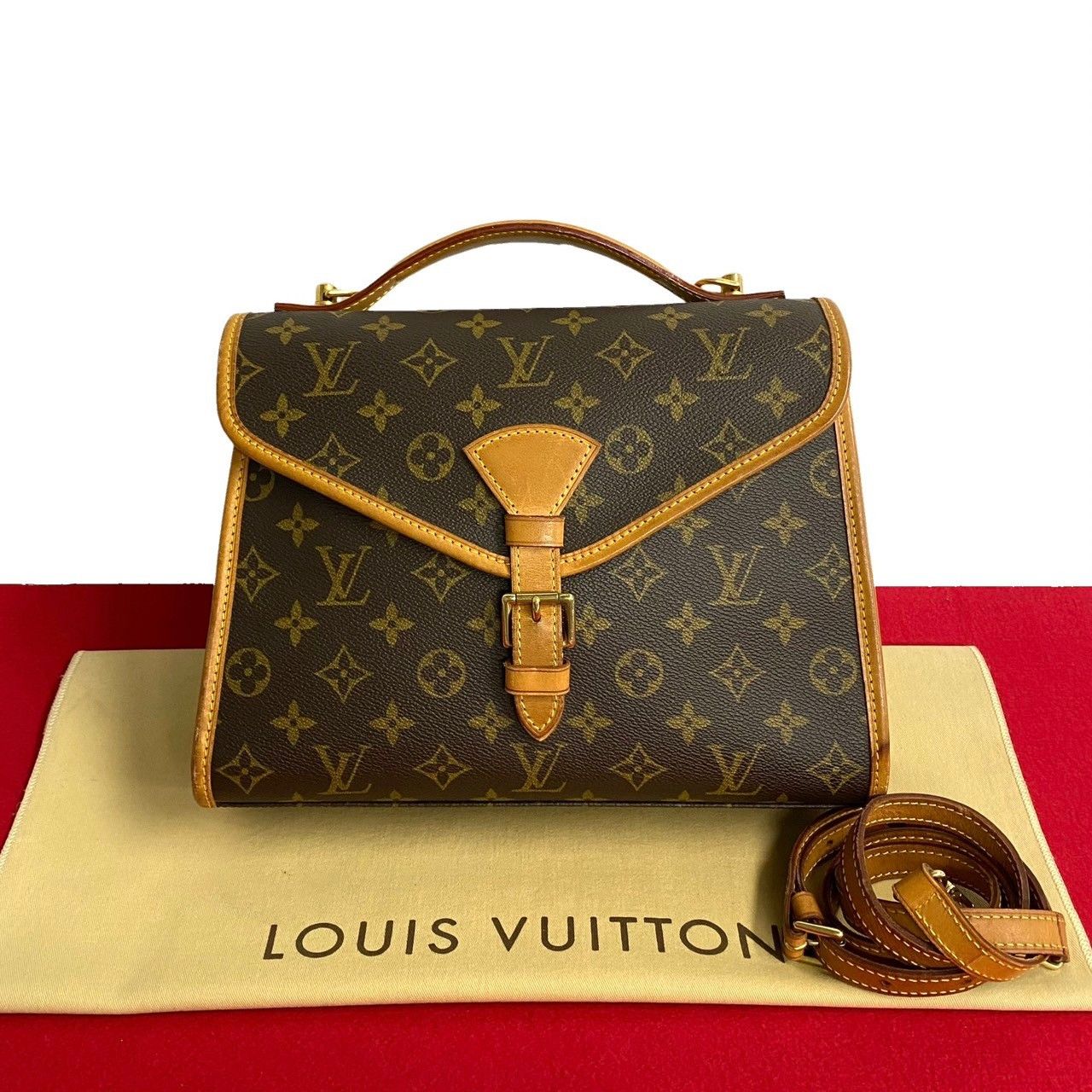 image of Louis Vuitton Monogram Bel Air in Brown, Women's