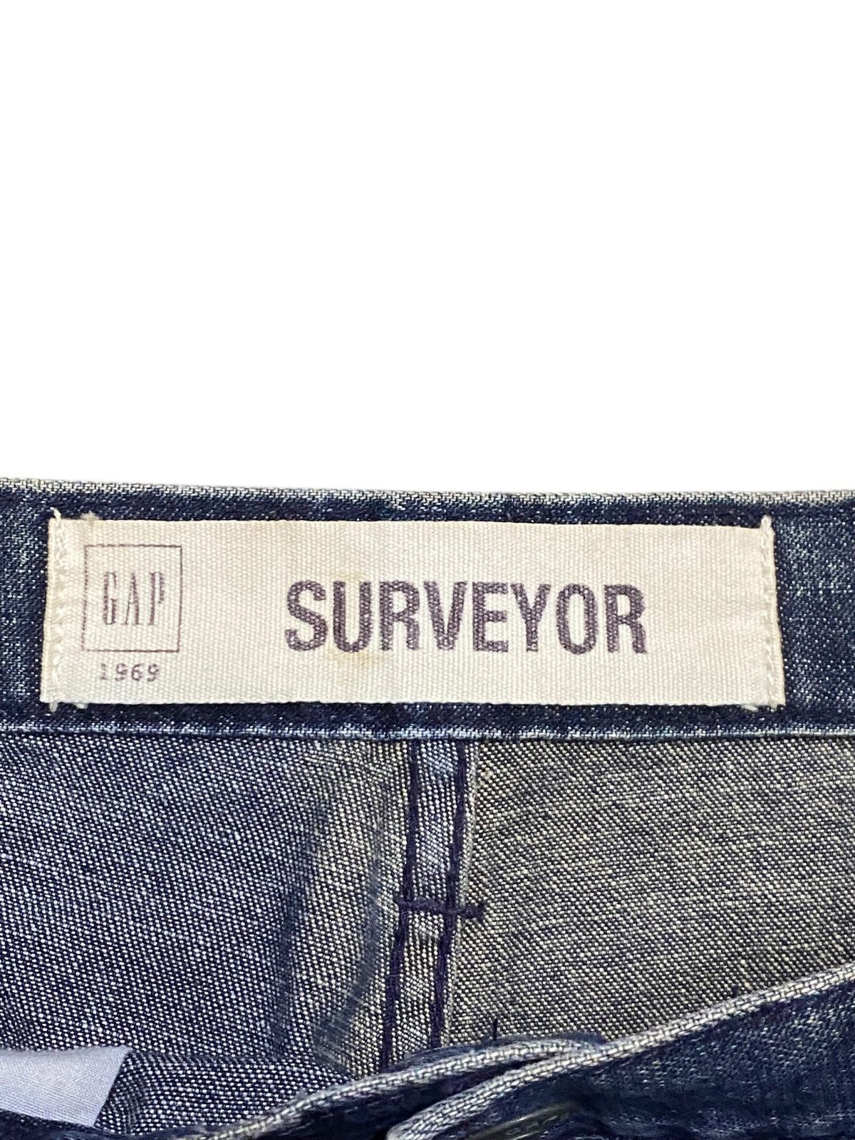 Gap Vintage Gap Surveyor Distressed Baggy Jeans Size US 30 / EU 46 - 17 Thumbnail