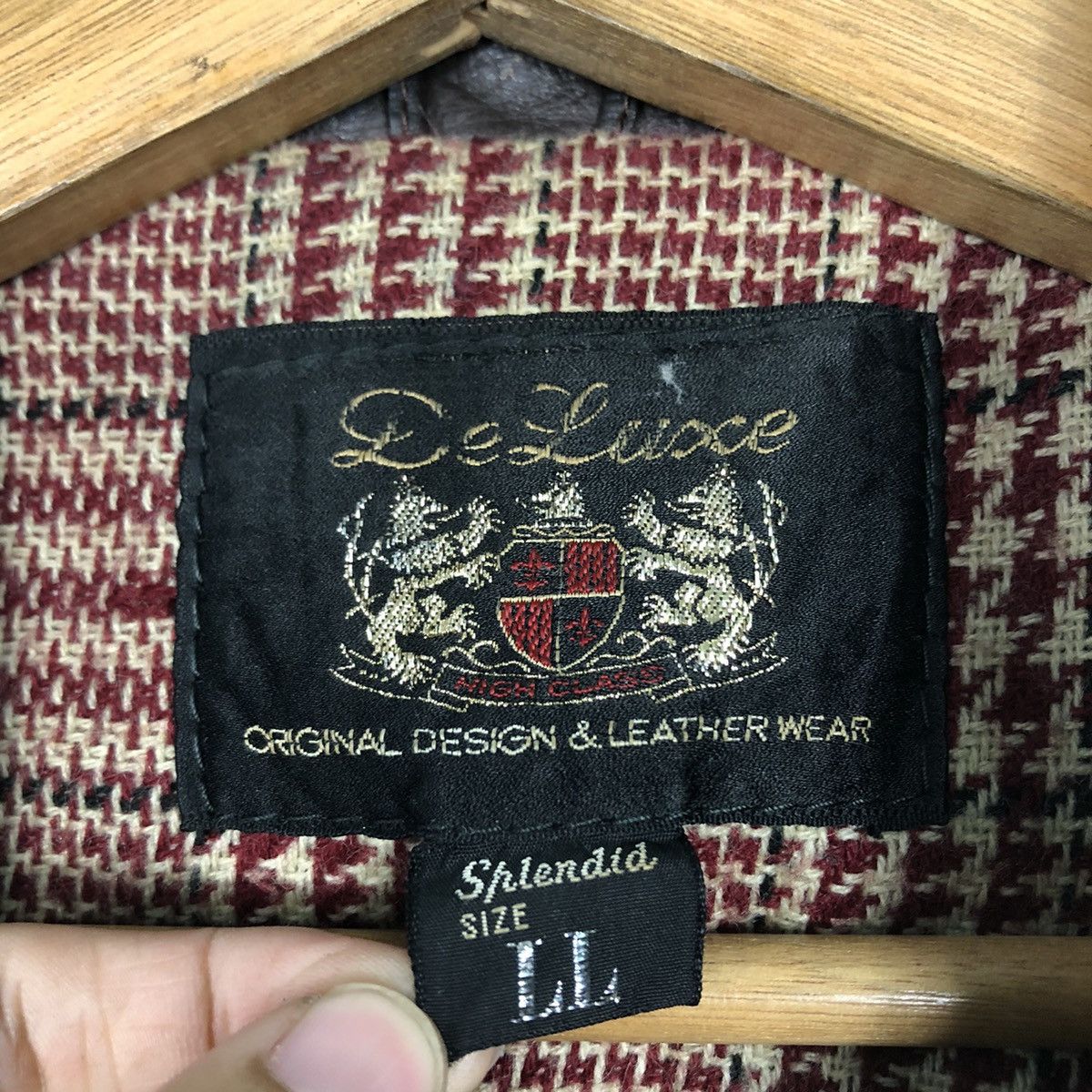 Japanese Brand 📌Vintage Genuine Leather Jacket Deluxe Japan Made Size US L / EU 52-54 / 3 - 18 Thumbnail