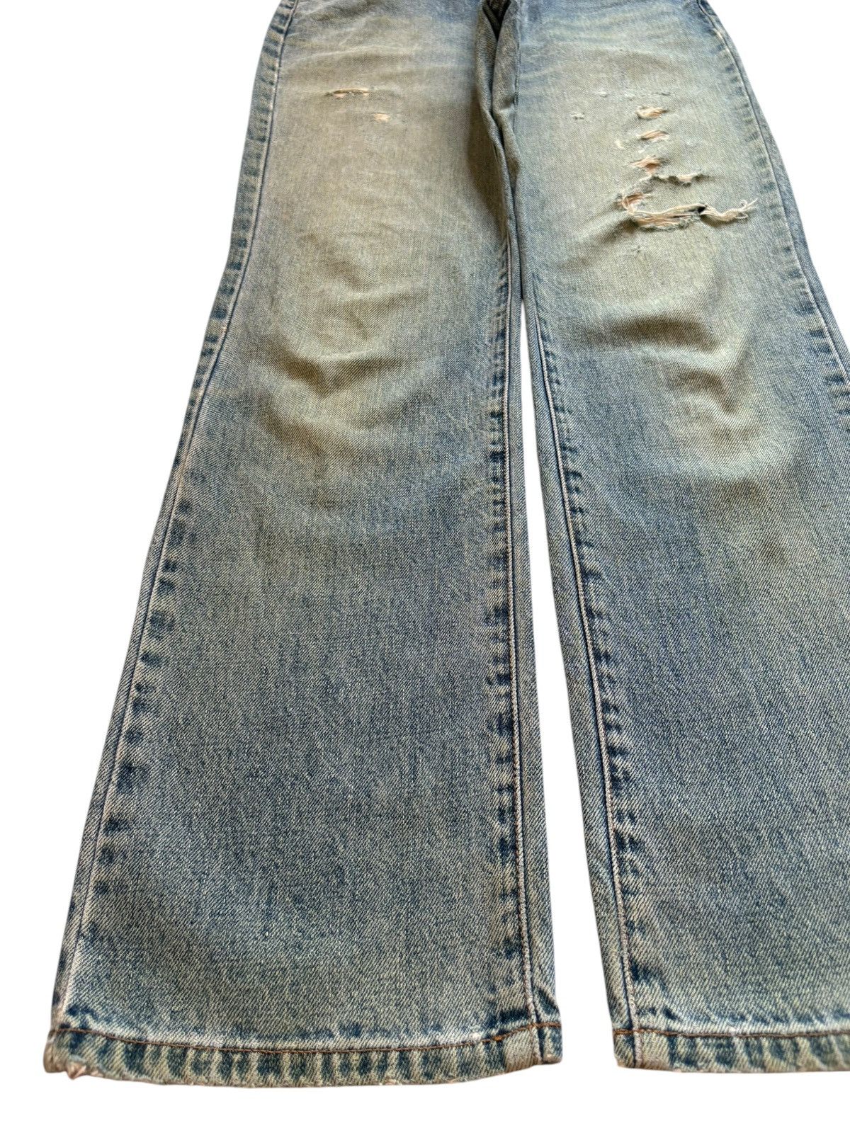 Japanese Brand Vintage Japanese Brand Mud Wash Distressed Jeans Size US 28 / EU 44 - 6 Thumbnail