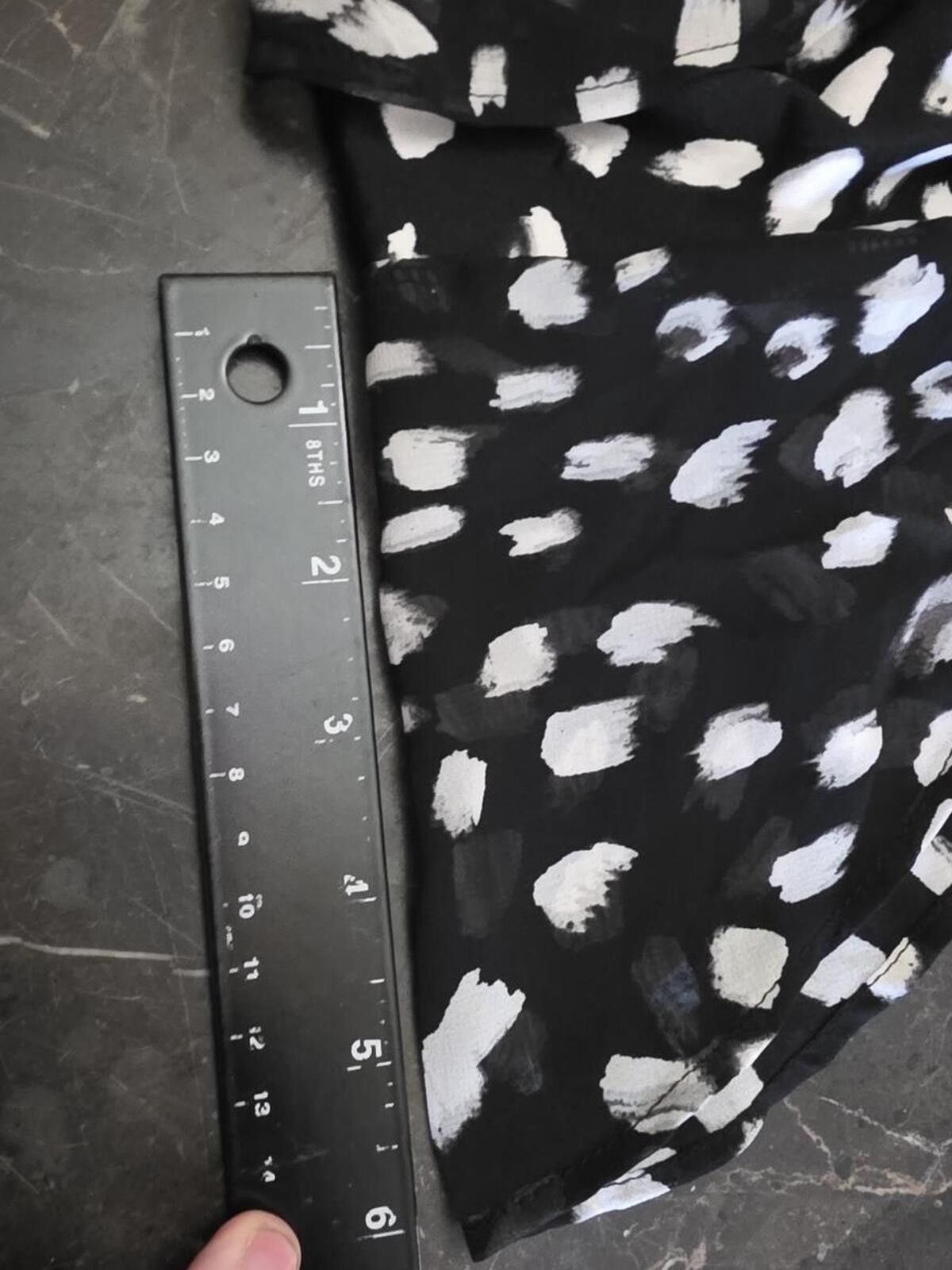 Other Perception Concept Black & White Top Blouse Shirt Sz XL NWT Size XL / US 12-14 / IT 48-50 - 8 Thumbnail