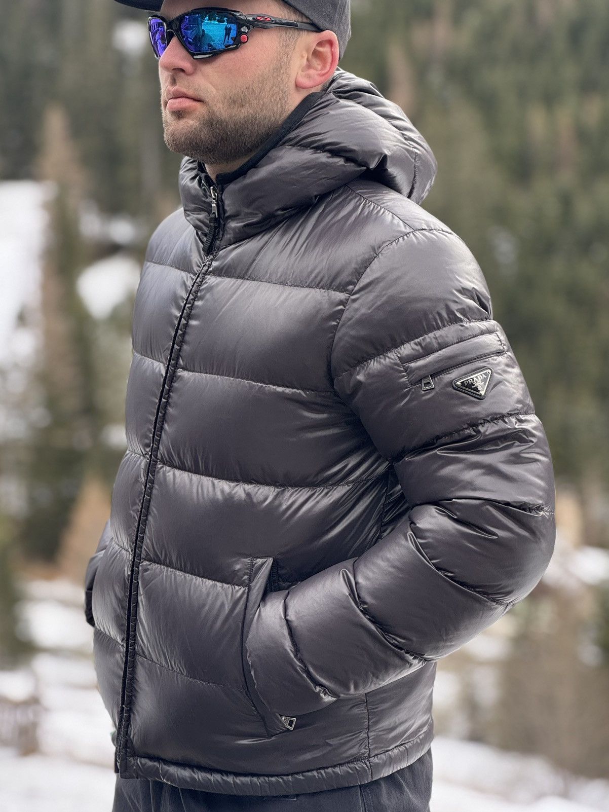 Prada down jacket