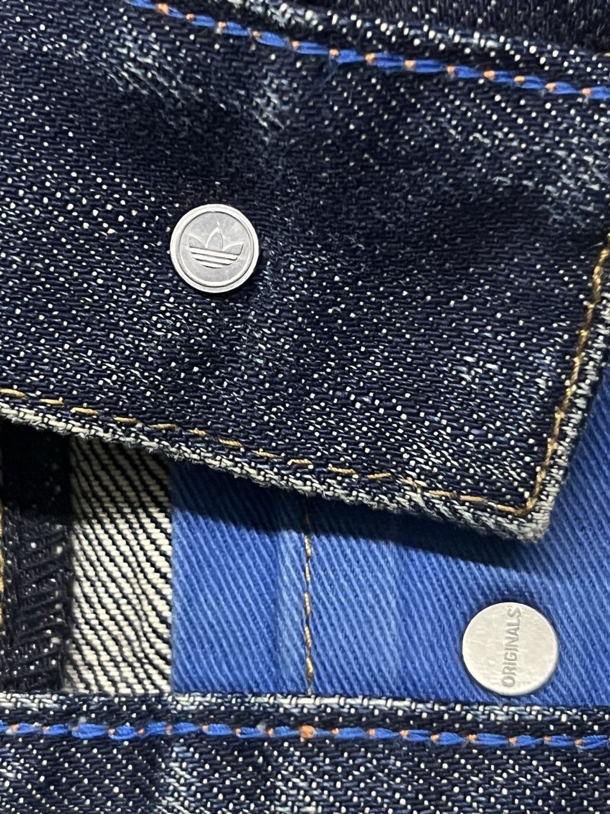 Adidas Vintage Adidas Originals Selvedge Denim Jeans 13.25oz | W35 Size US 35 - 13 Thumbnail