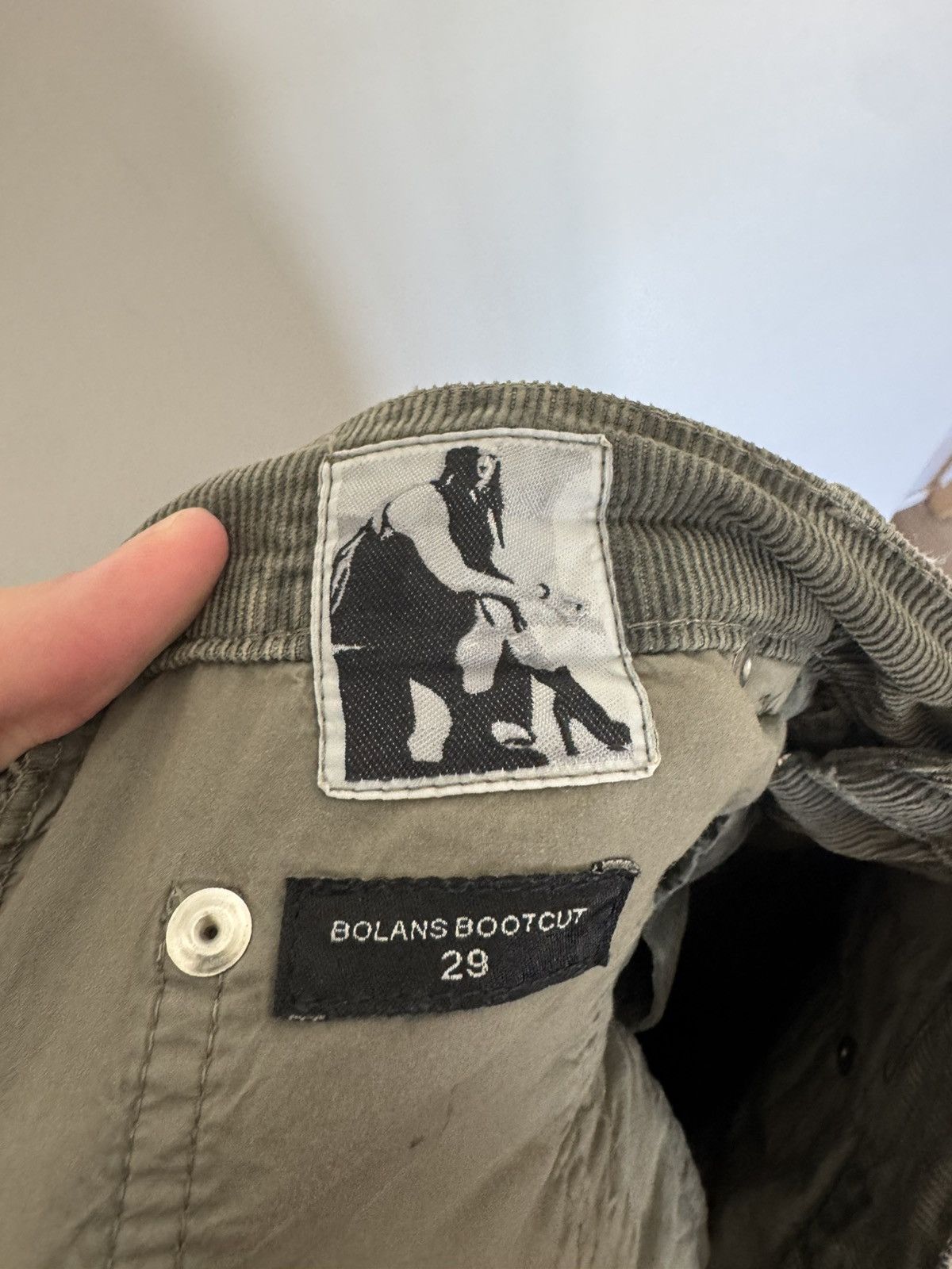 Rick Owens Hustler Bolan Bootcut Corduroy’s Size US 29 - 4 Thumbnail
