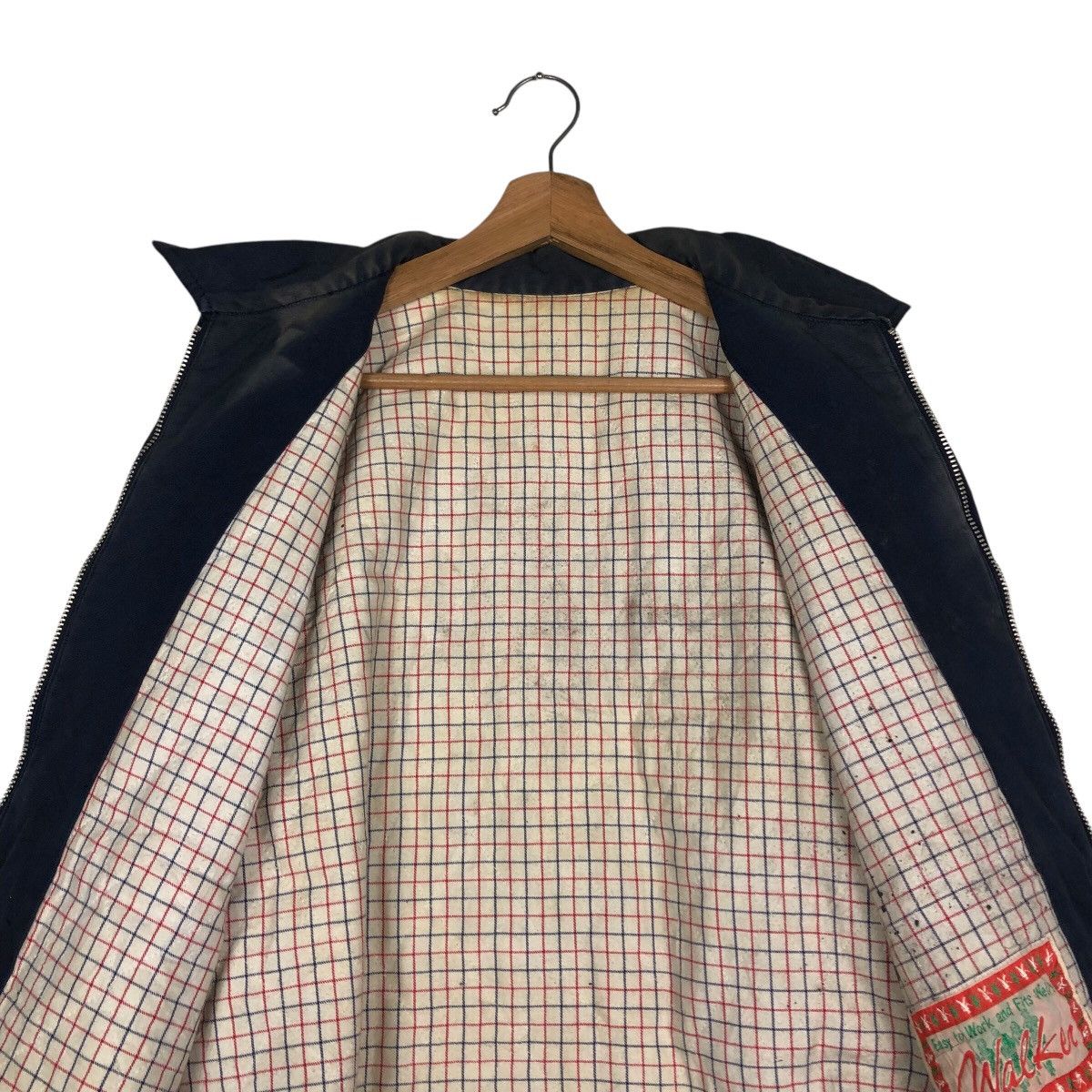 Japanese Brand 📌Vintage Bomber Jacket Van Jac Big Logo Spell Out Size US L / EU 52-54 / 3 - 15 Thumbnail