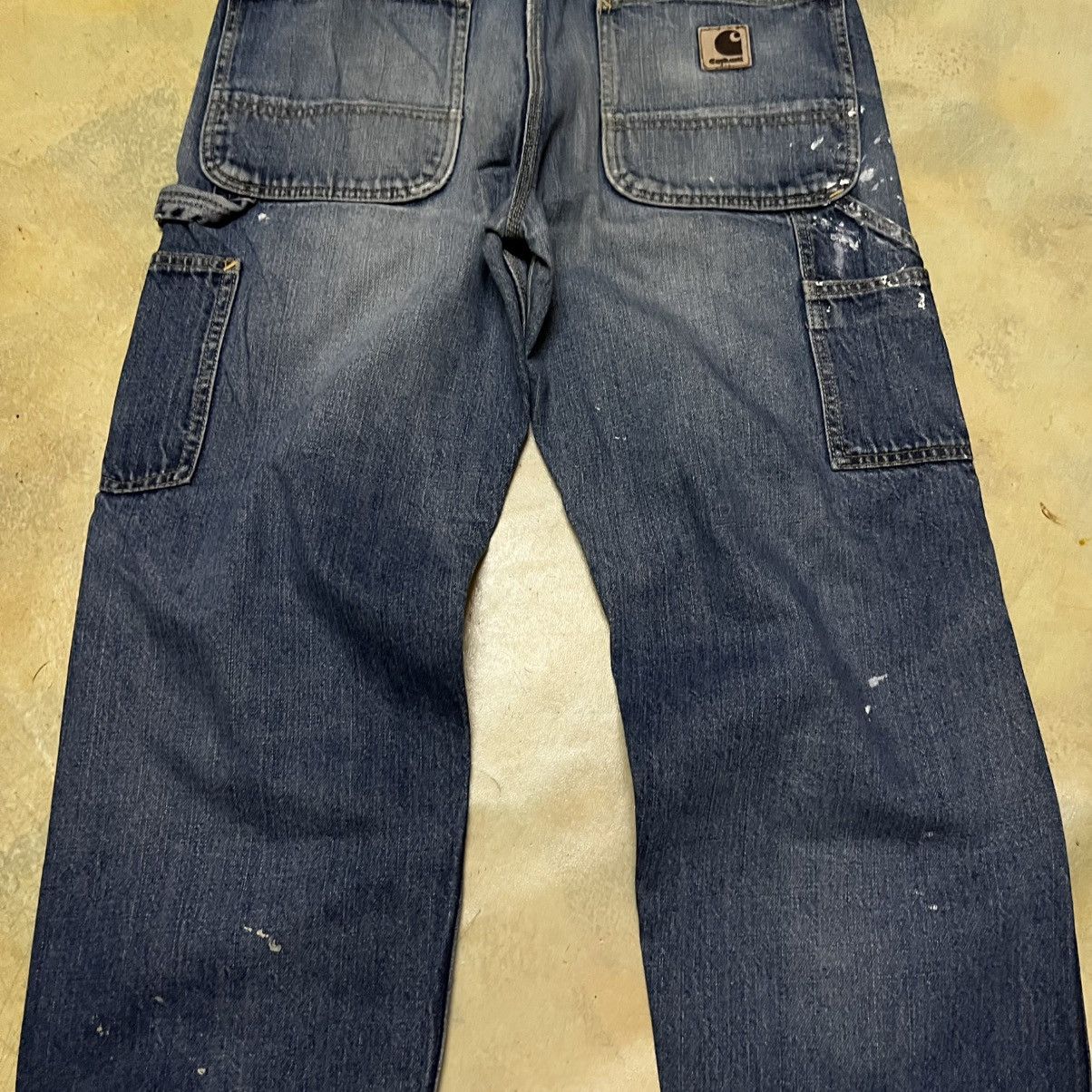 Carhartt Carhartt Carpenter Pants Distressed Style Size US 33 - 16 Thumbnail