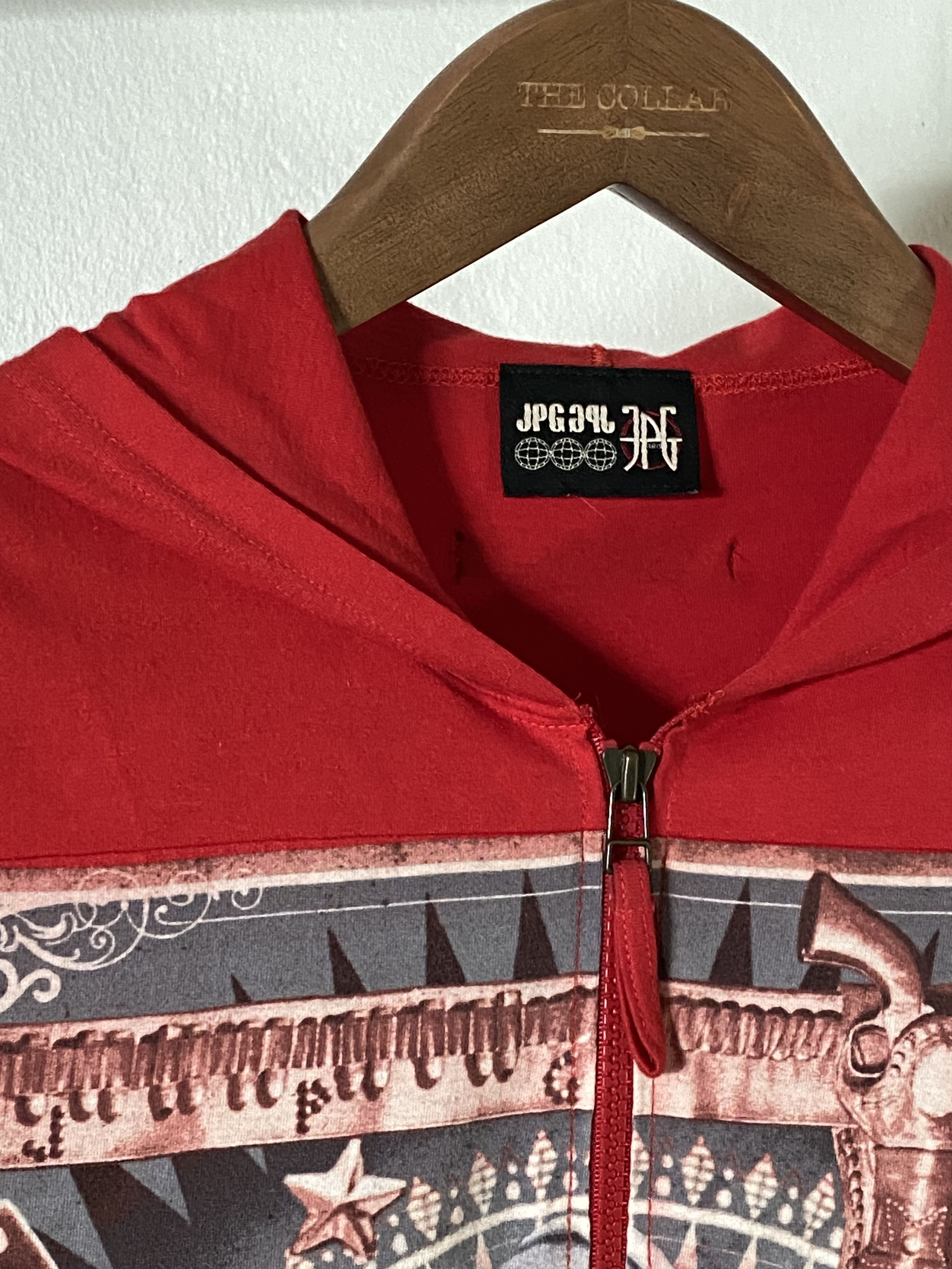 'JPG' by Jean Paul Gaultier 13 Hoodie RED, view 3